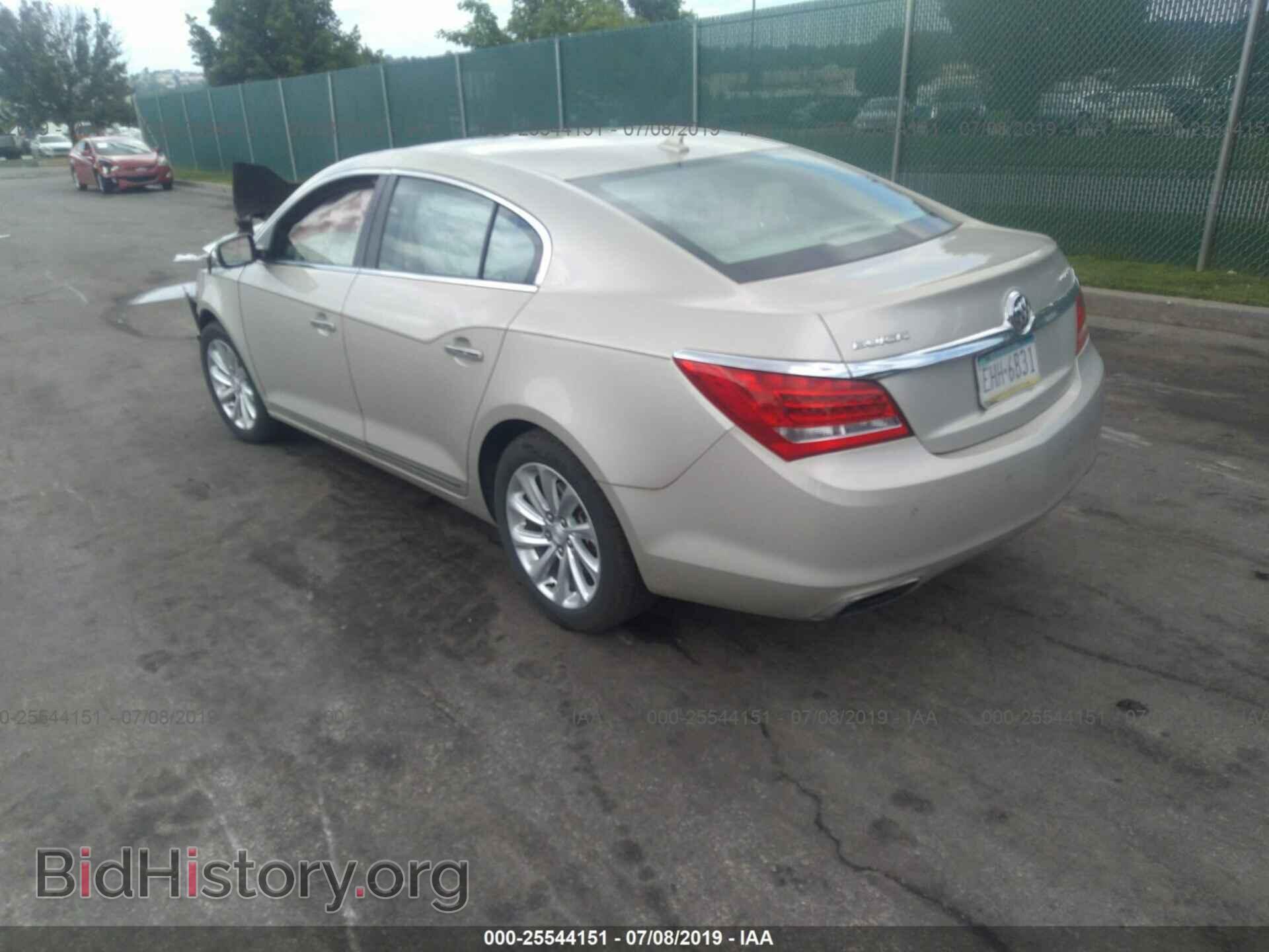 2014 BUICK LACROSSE - VIN: 1G4GB5G31EF257478 - Фото 3