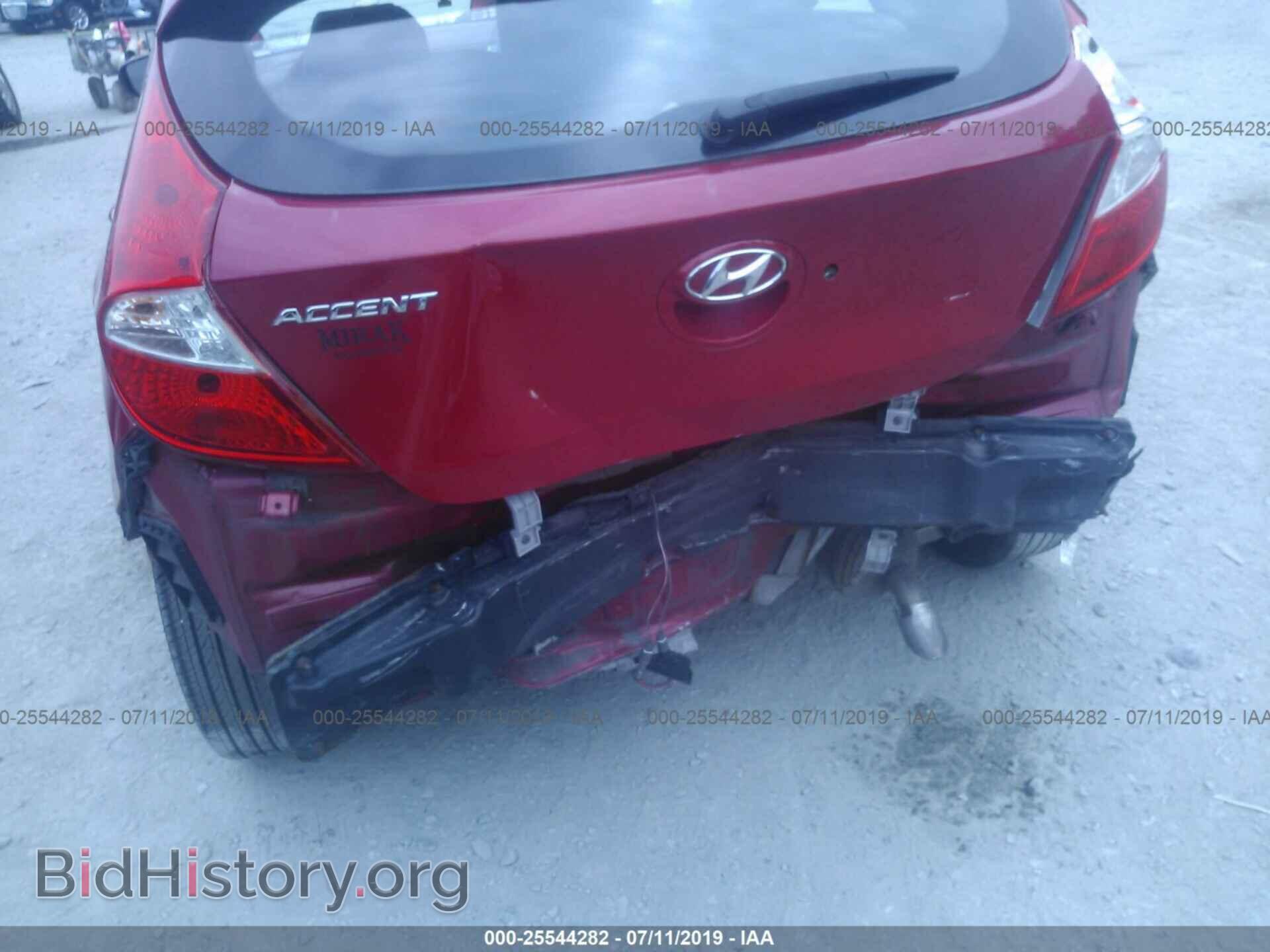 2012 HYUNDAI ACCENT - VIN: KMHCU5AE6CU037717 - Фото 6