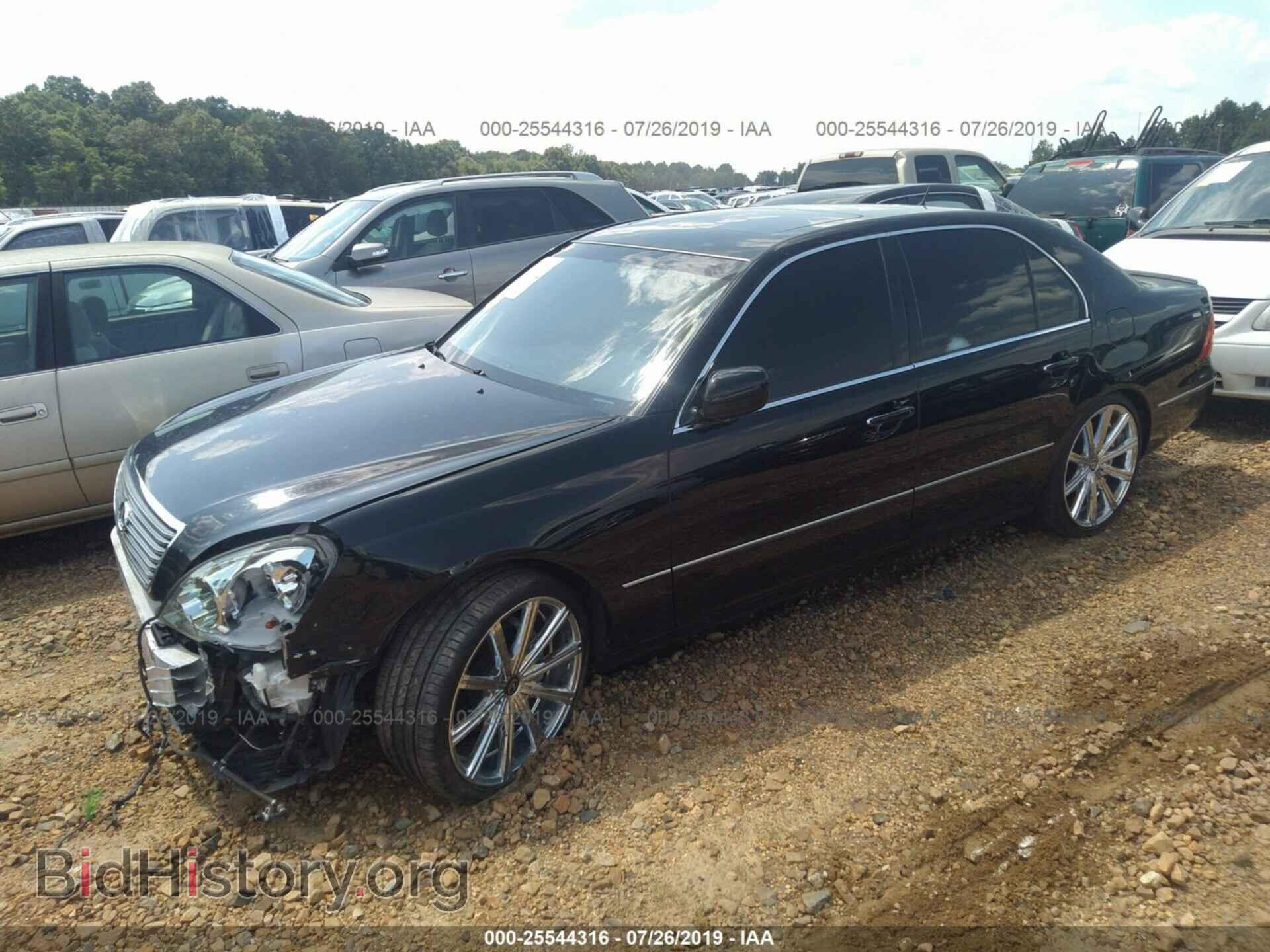 2001 LEXUS LS - VIN: JTHBN30F710050586 - Фото 2