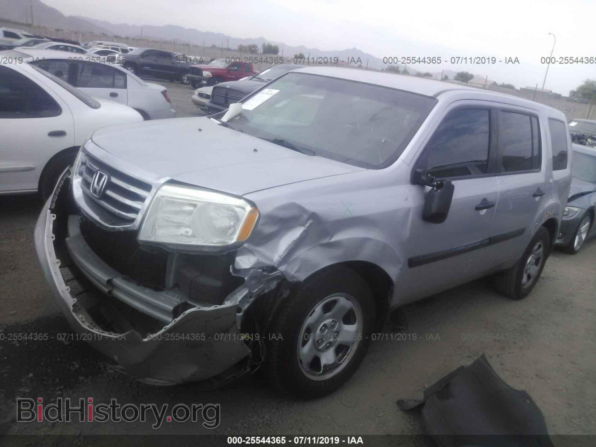 2012 HONDA PILOT - VIN: 5FNYF3H21CB032518 - Photo 2