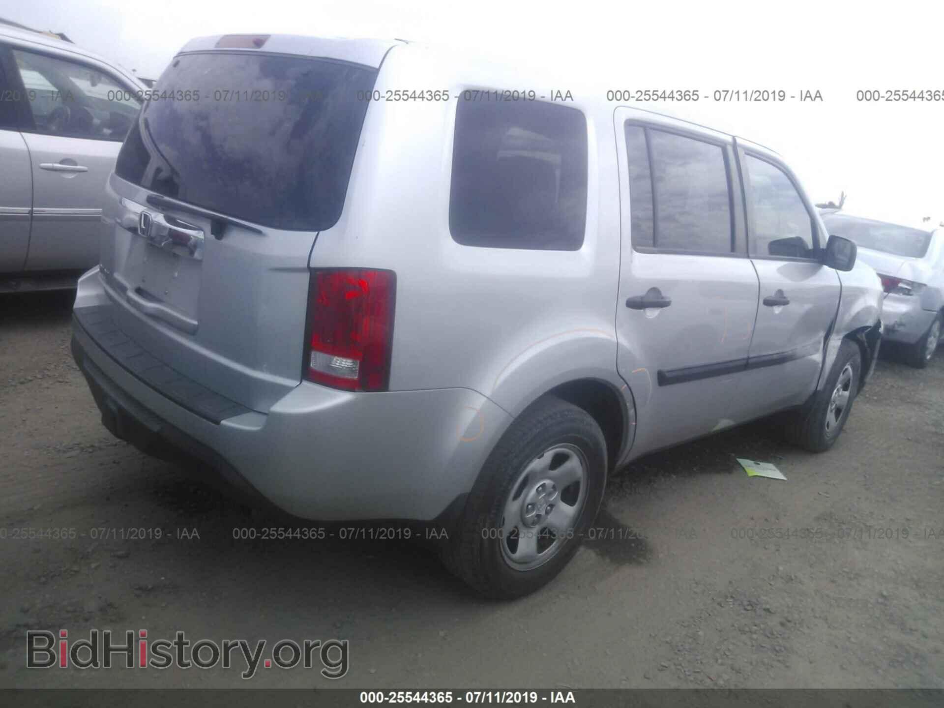 2012 HONDA PILOT - VIN: 5FNYF3H21CB032518 - Photo 4