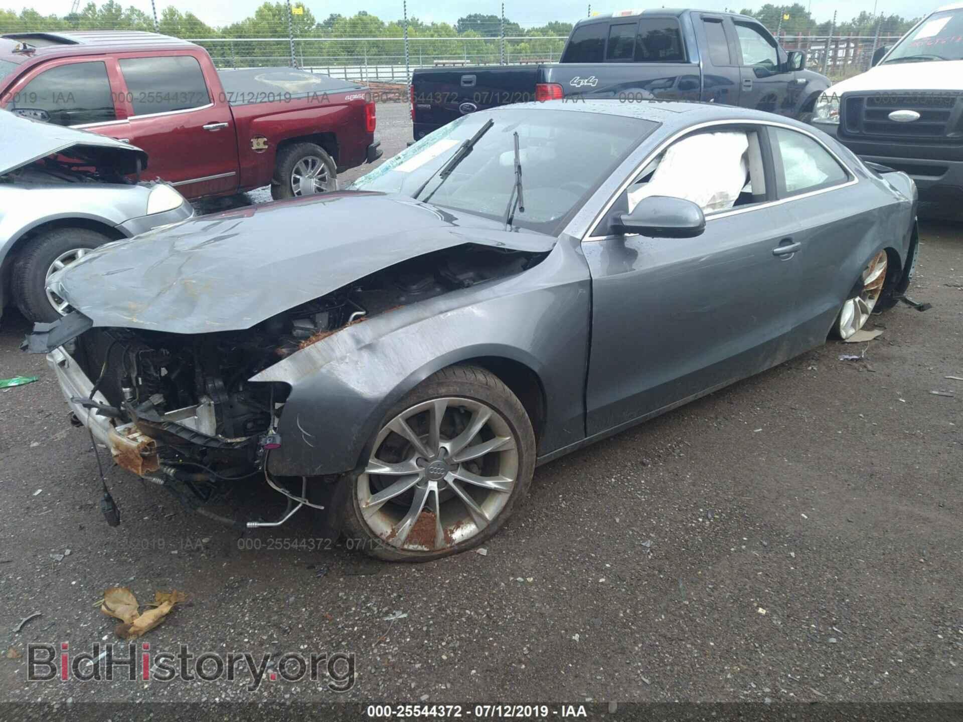 2013 AUDI A5 - VIN: WAULFAFR9DA023054 - Фото 2