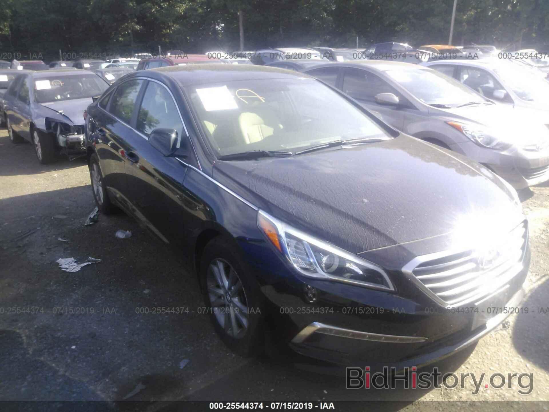 Фотография 5NPE24AFXFH255020 - HYUNDAI SONATA 2015