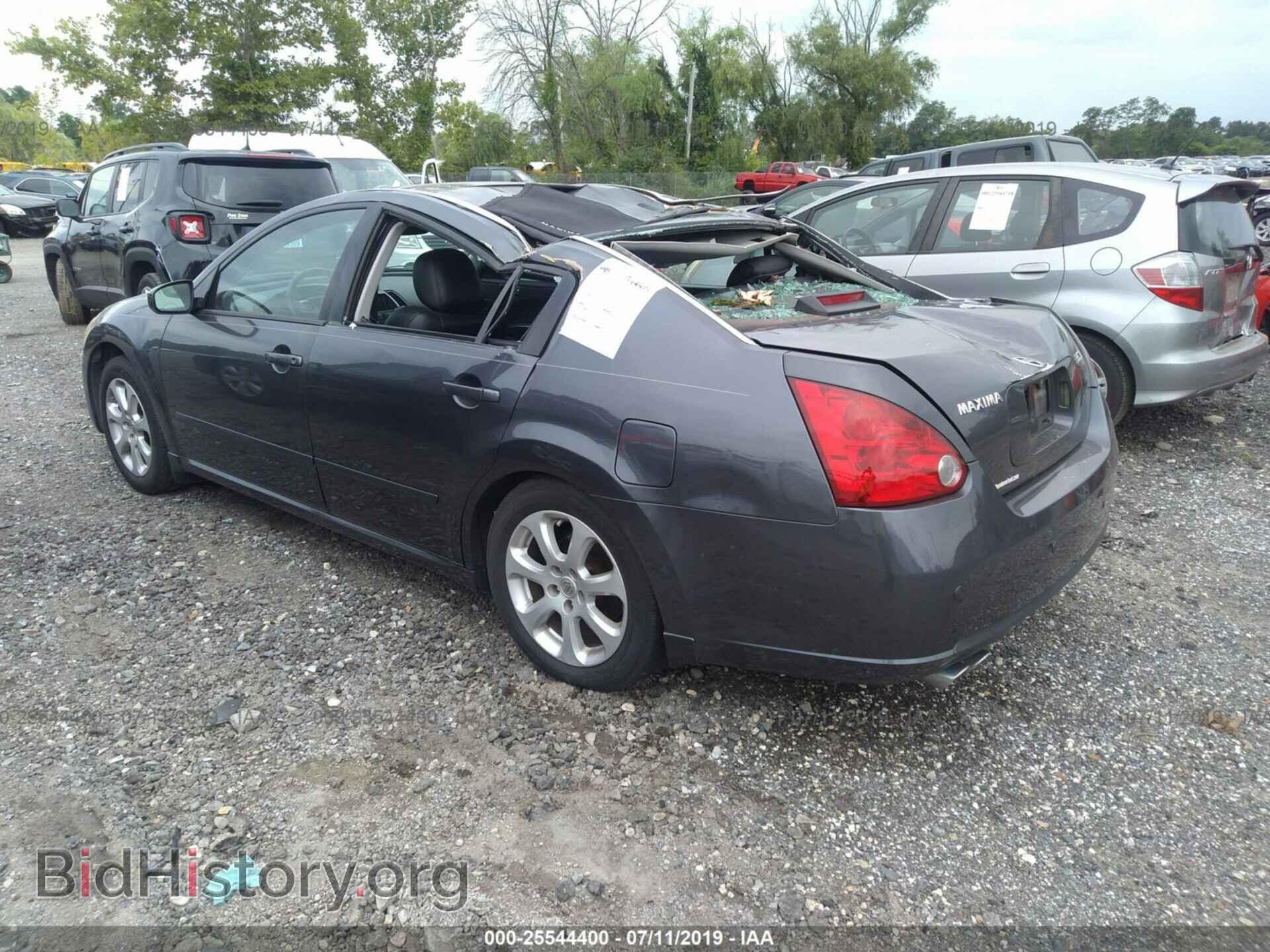 2007 NISSAN MAXIMA - VIN: 1N4BA41E67C814224 - Фото 3