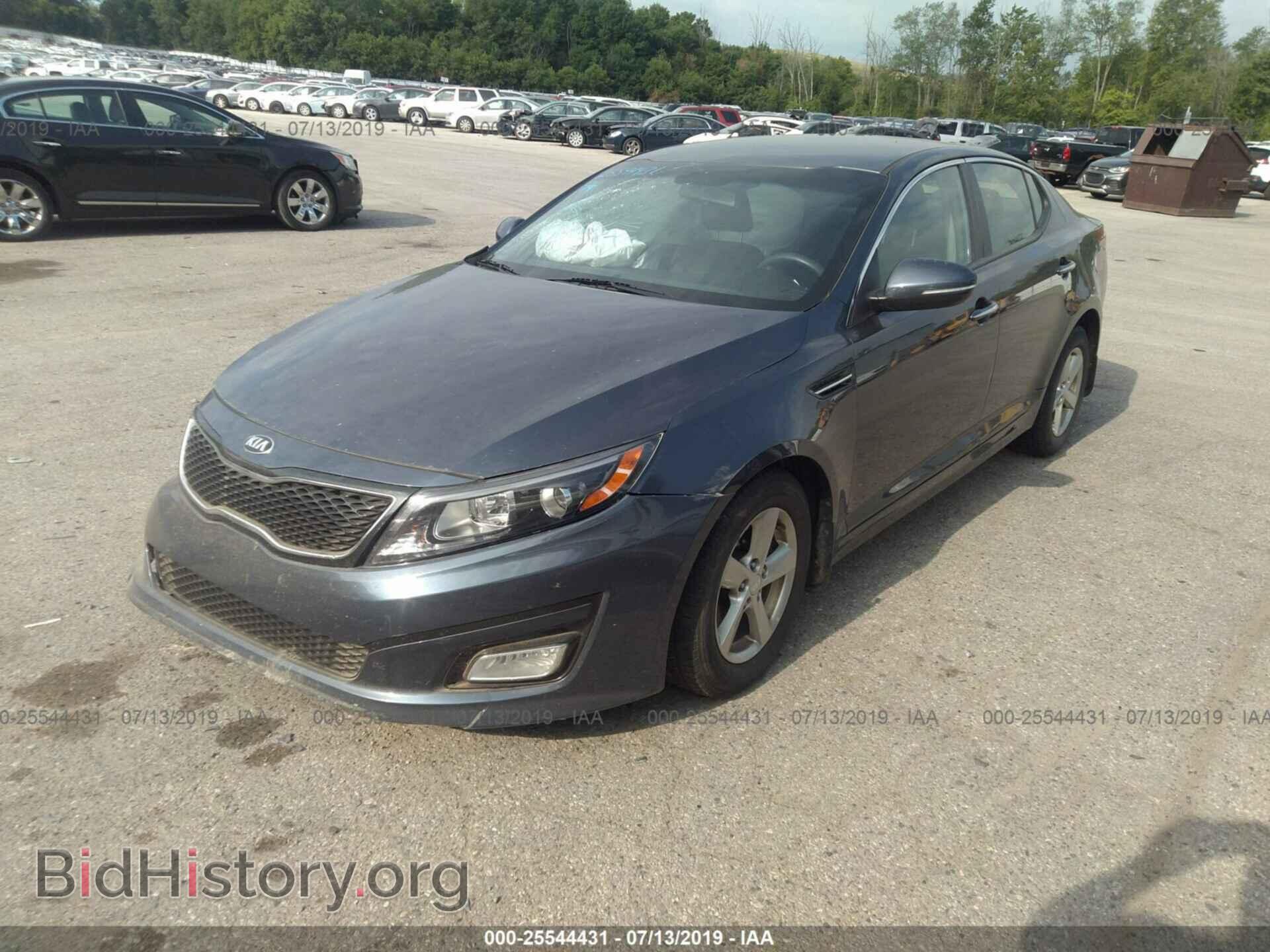 2015 KIA OPTIMA - VIN: 5XXGM4A71FG481745 - Фото 2