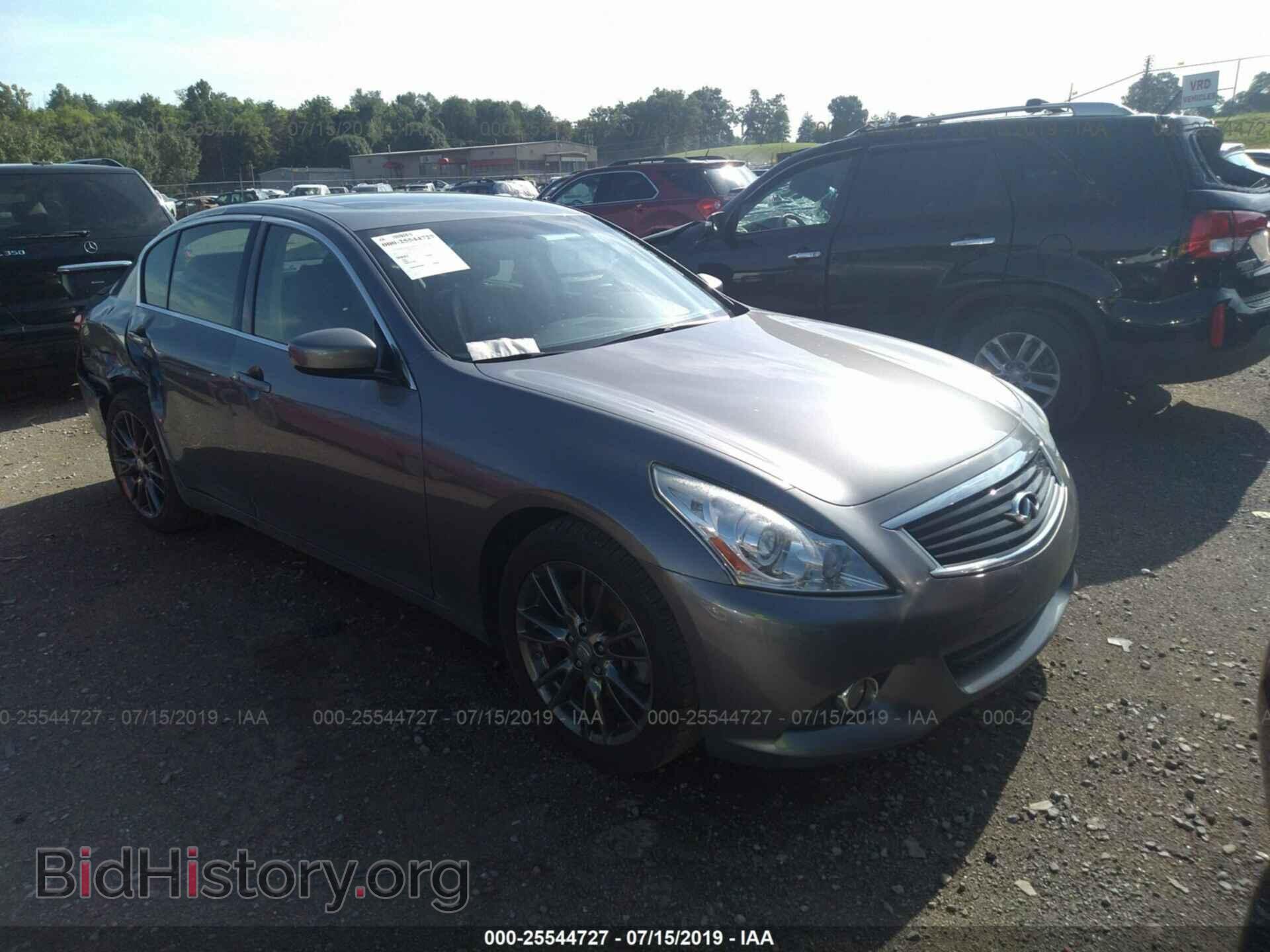 Фотография JN1CV6AP0CM622384 - INFINITI G37 2012