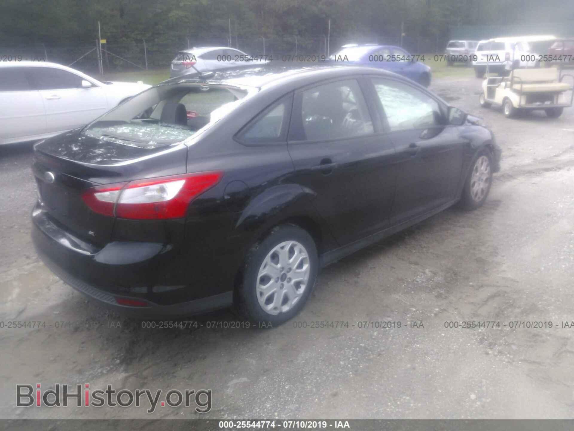 2012 FORD FOCUS - VIN: 1FAHP3F2XCL219596 - Фото 4