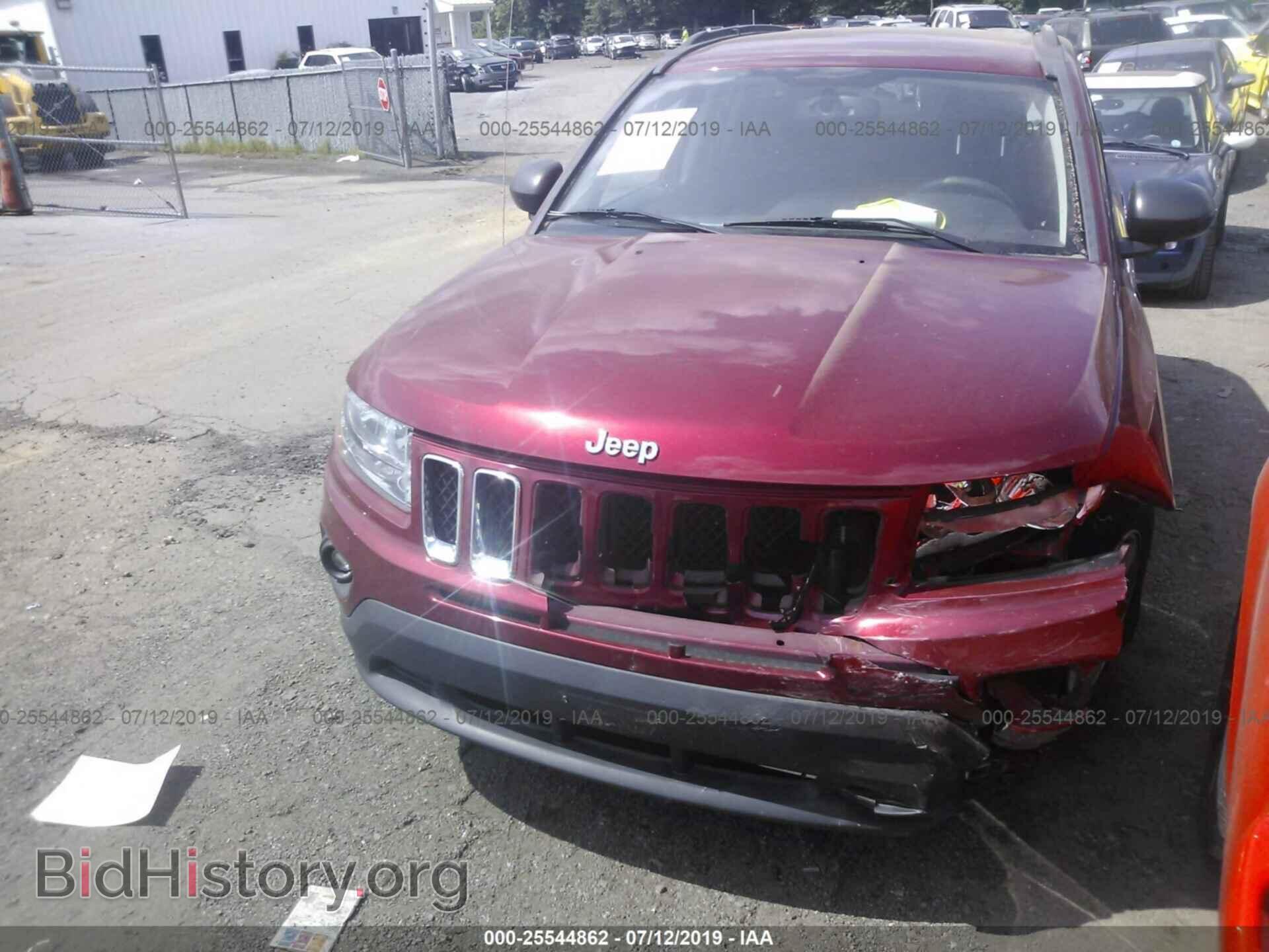 2013 JEEP COMPASS - VIN: 1C4NJCBA4DD244355 - Фото 2