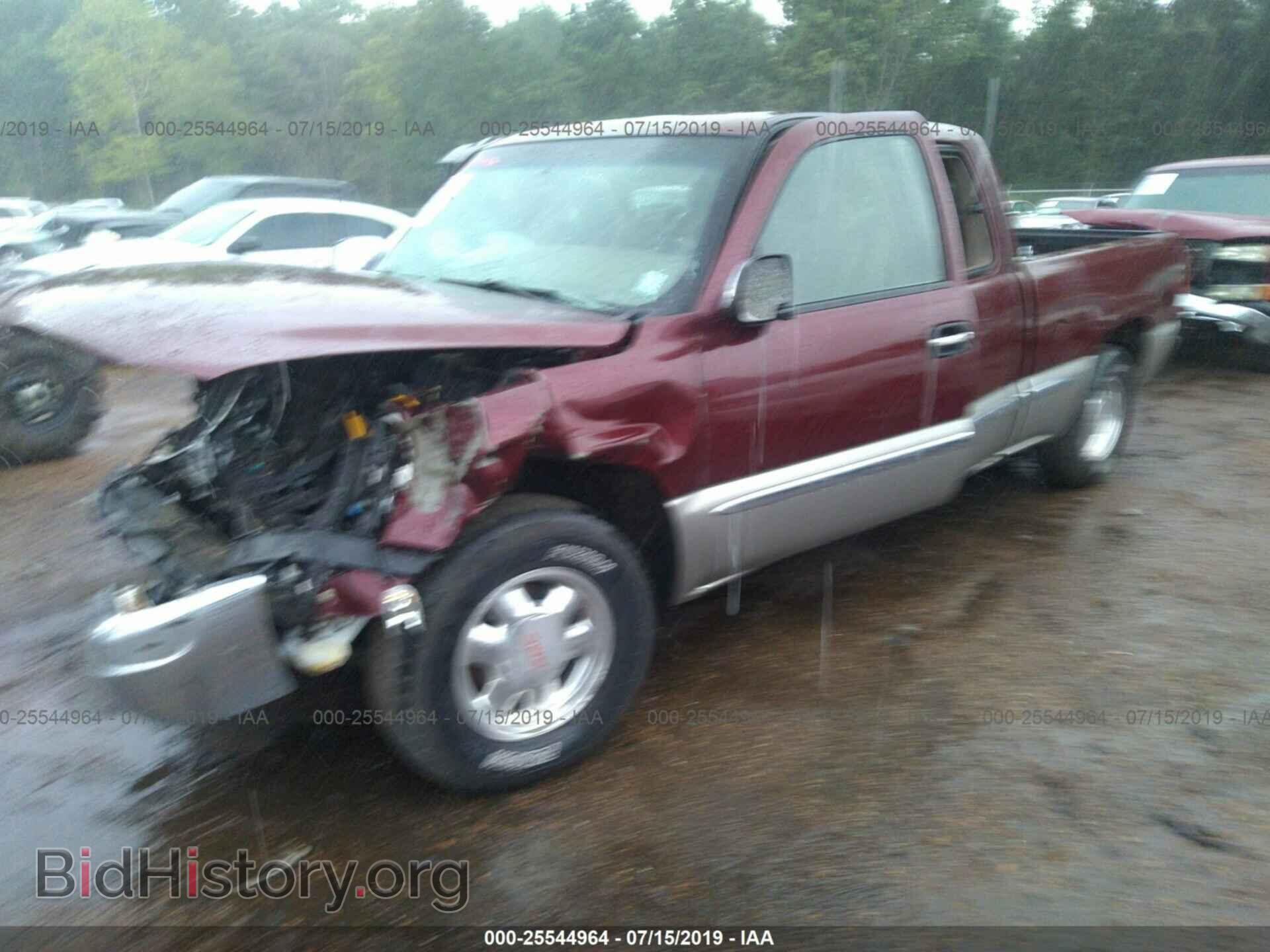 2002 GMC NEW SIERRA - VIN: 2GTEC19T421120732 - Фото 2