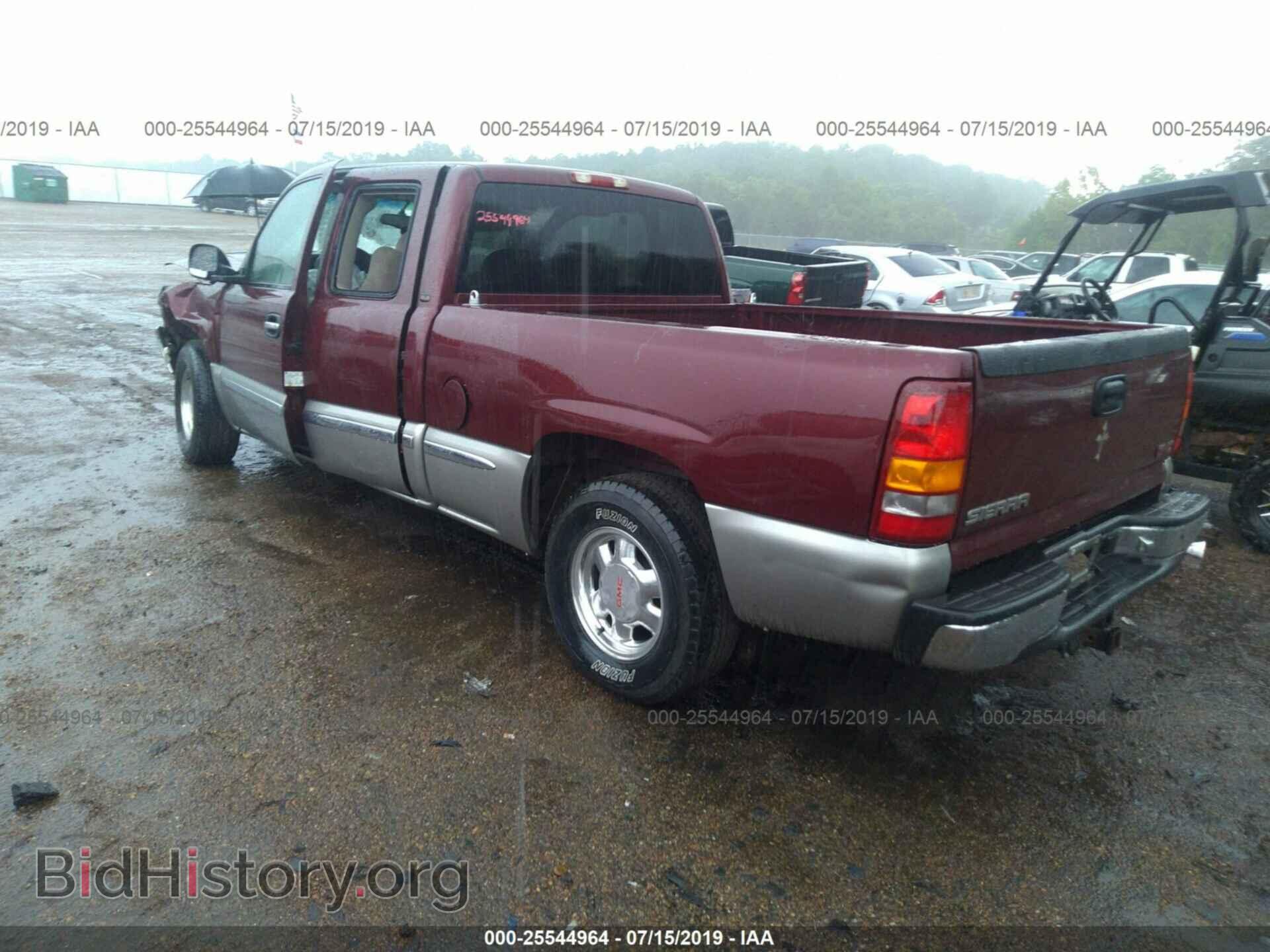 2002 GMC NEW SIERRA - VIN: 2GTEC19T421120732 - Фото 3