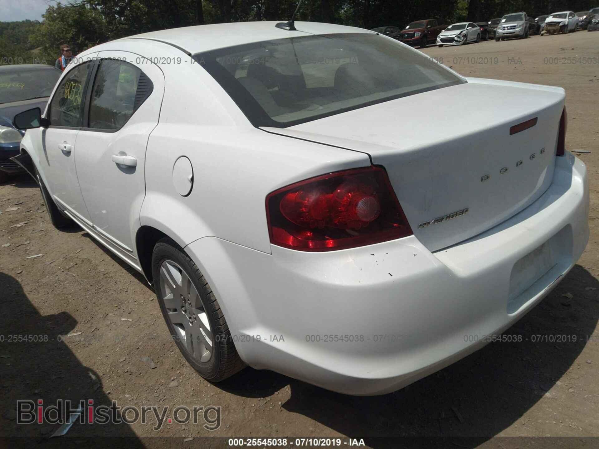 2012 DODGE AVENGER - VIN: 1C3CDZAB3CN136009 - Photo 3