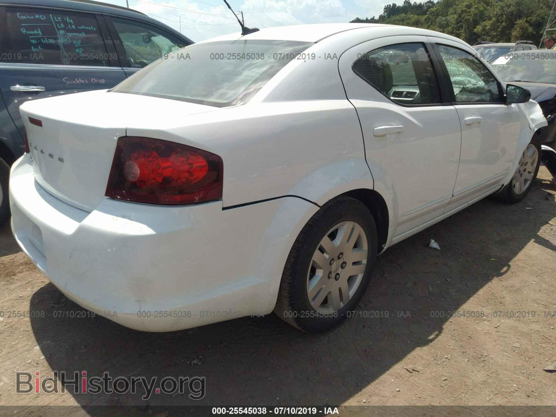 2012 DODGE AVENGER - VIN: 1C3CDZAB3CN136009 - Photo 4
