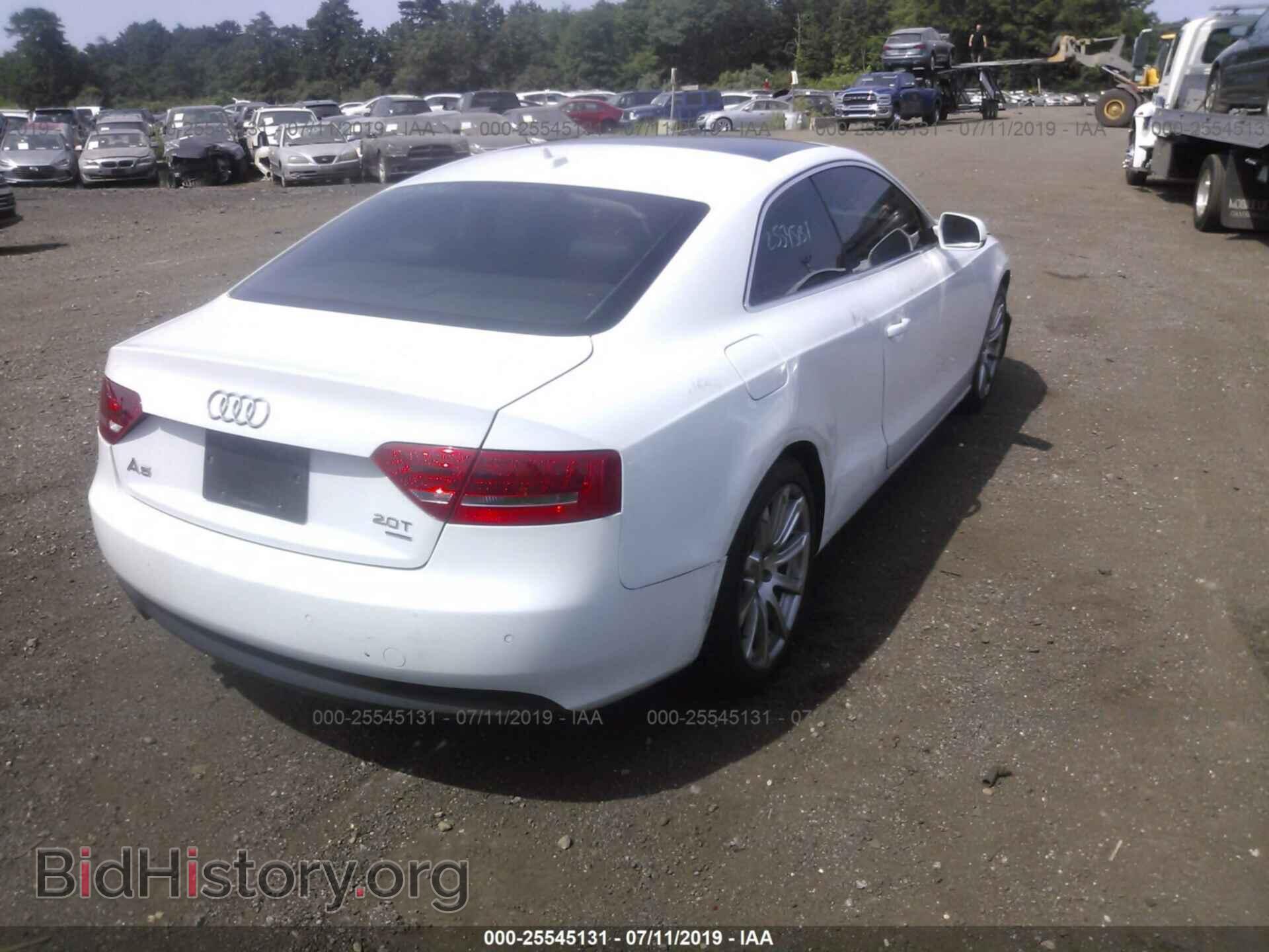 2012 AUDI A5 - VIN: WAUVFAFR1CA012279 - Фото 4