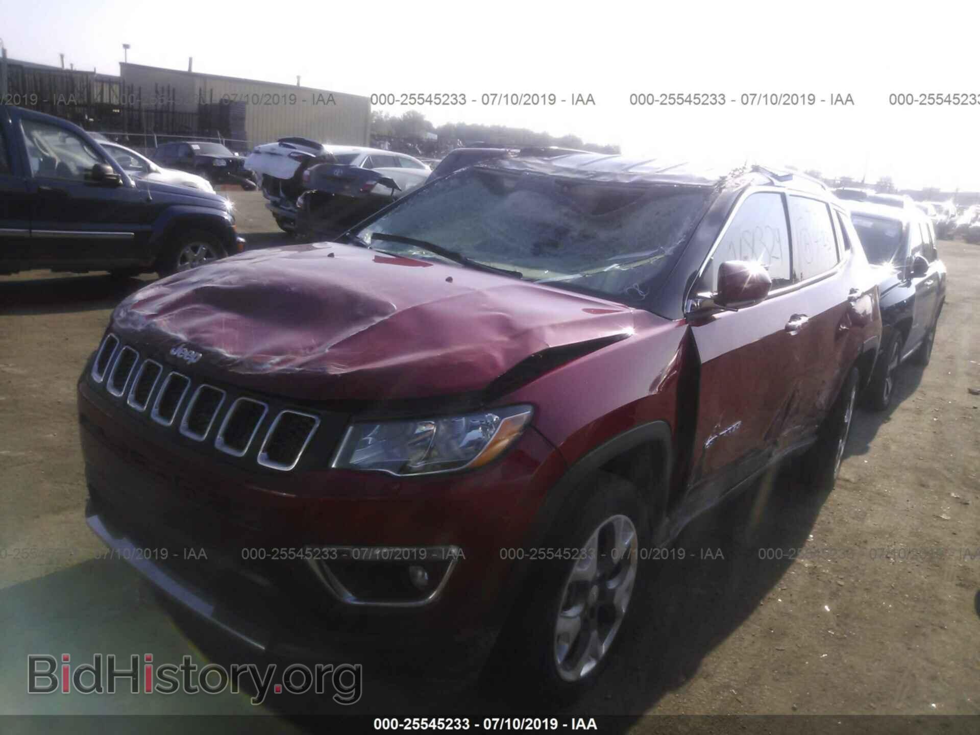 2019 JEEP COMPASS - VIN: 3C4NJDCB1KT648329 - Фото 2