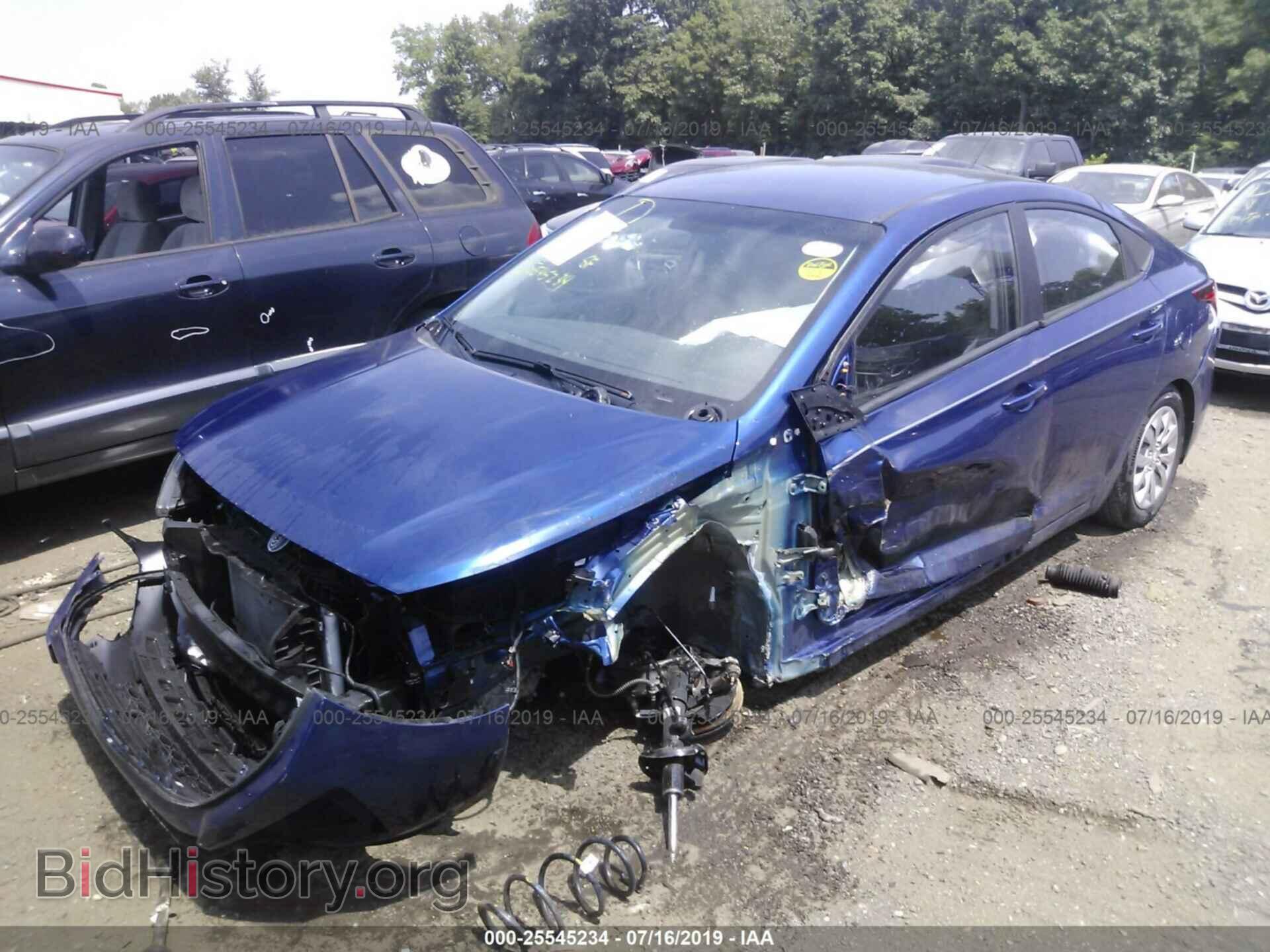 2018 HYUNDAI ACCENT - VIN: 3KPC24A31JE024405 - Фото 2