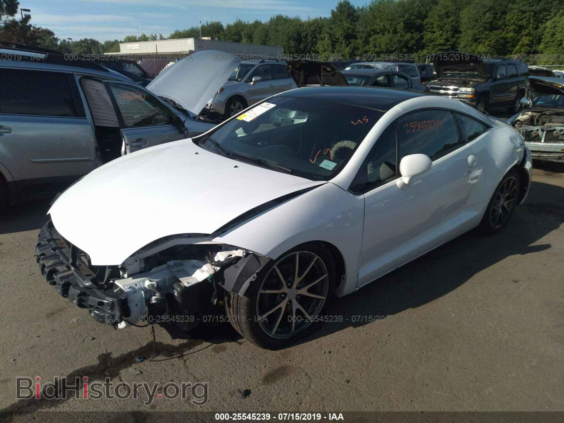 2012 MITSUBISHI ECLIPSE - VIN: 4A31K5DF2CE006607 - Фото 2