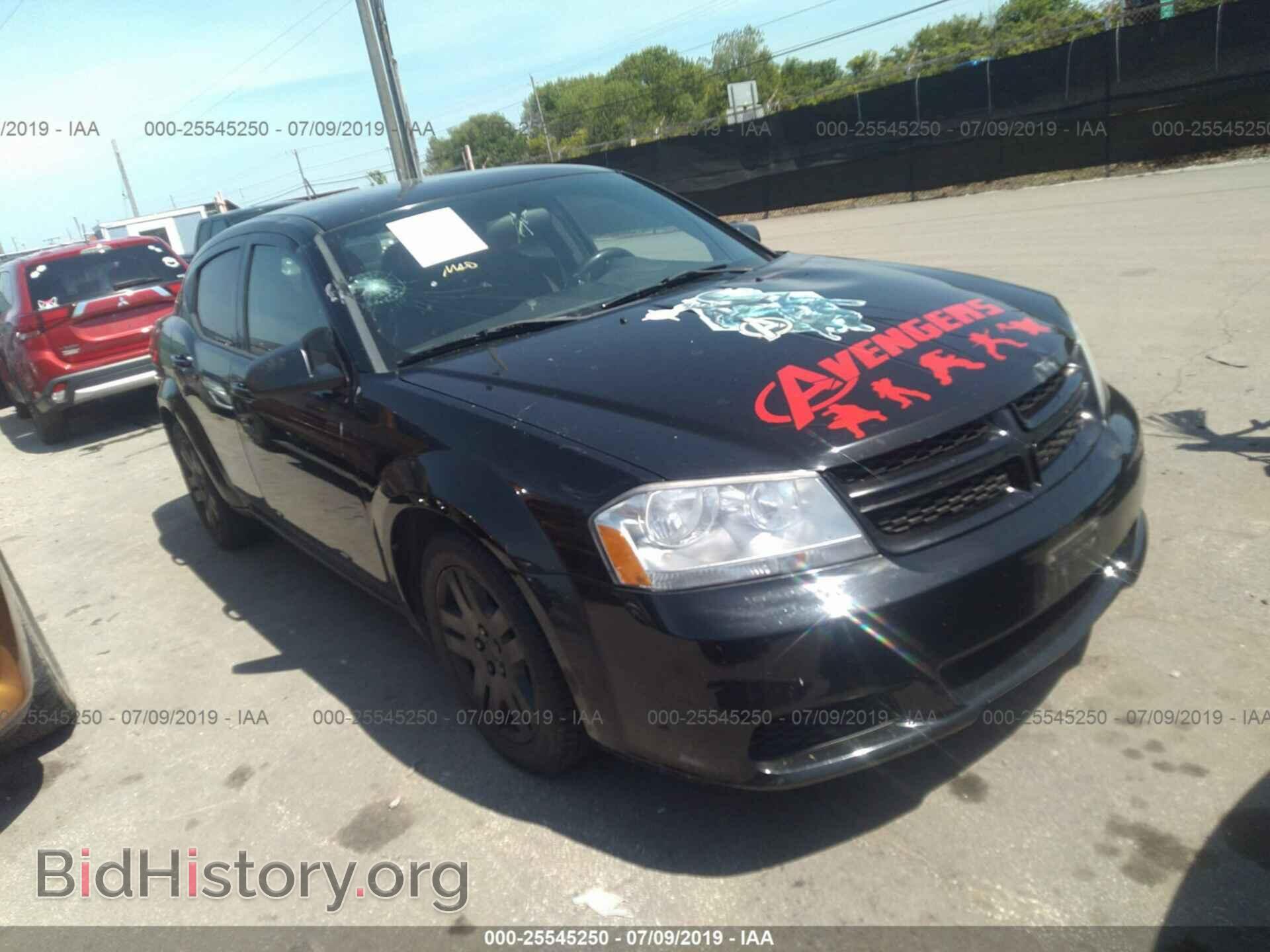 Photo 1C3CDZAB4CN138139 - DODGE AVENGER 2012