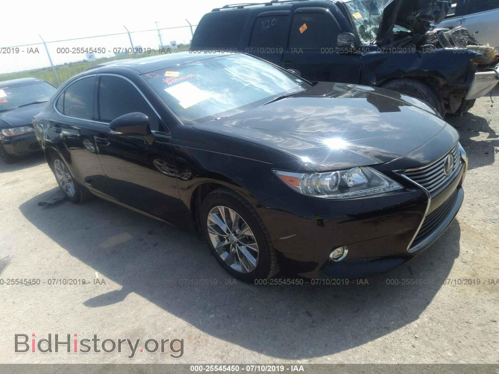 Photo JTHBW1GG9E2074401 - LEXUS ES 2014