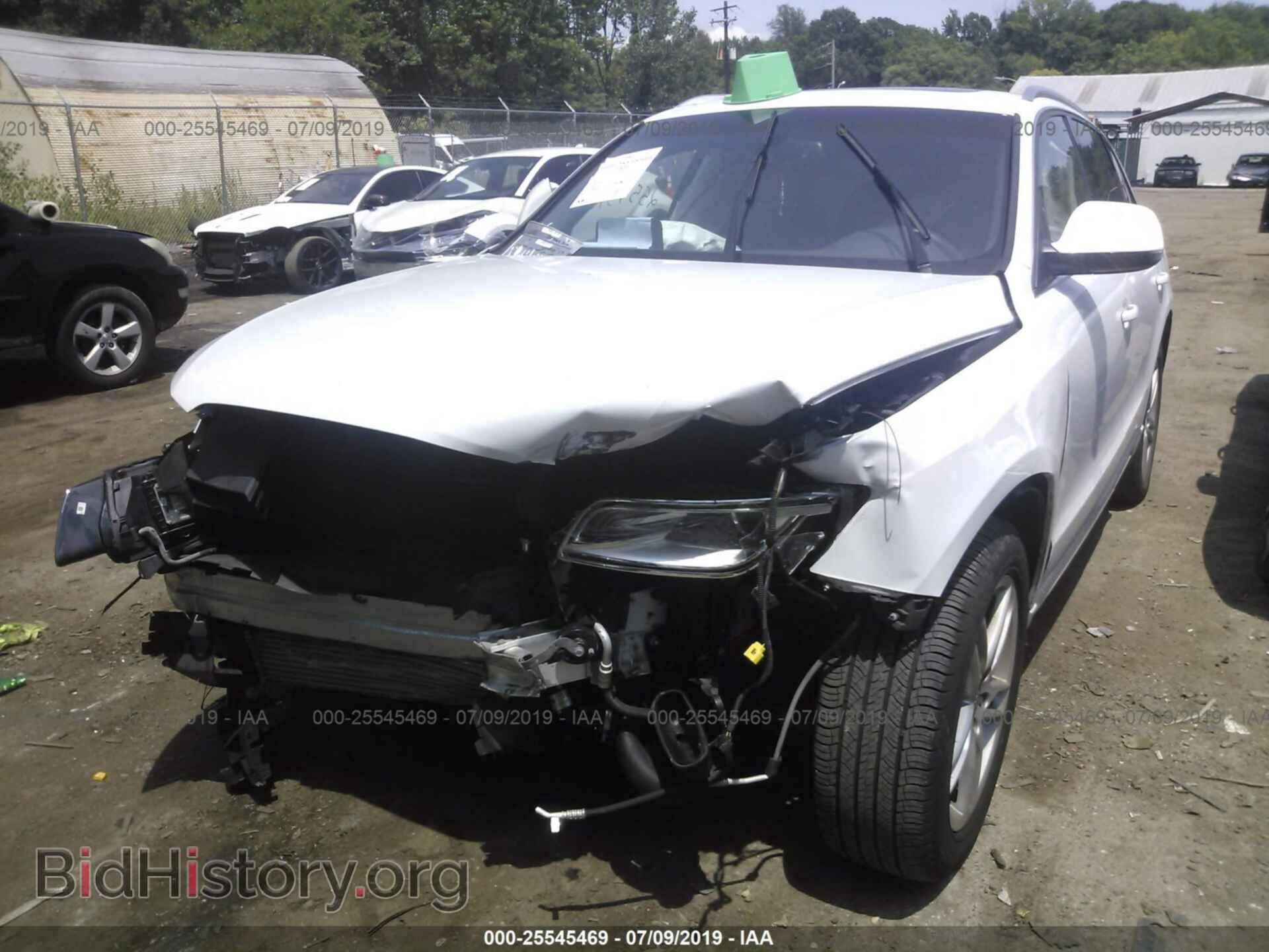 2014 AUDI Q5 - VIN: WA1LFAFP7EA014589 - Фото 2