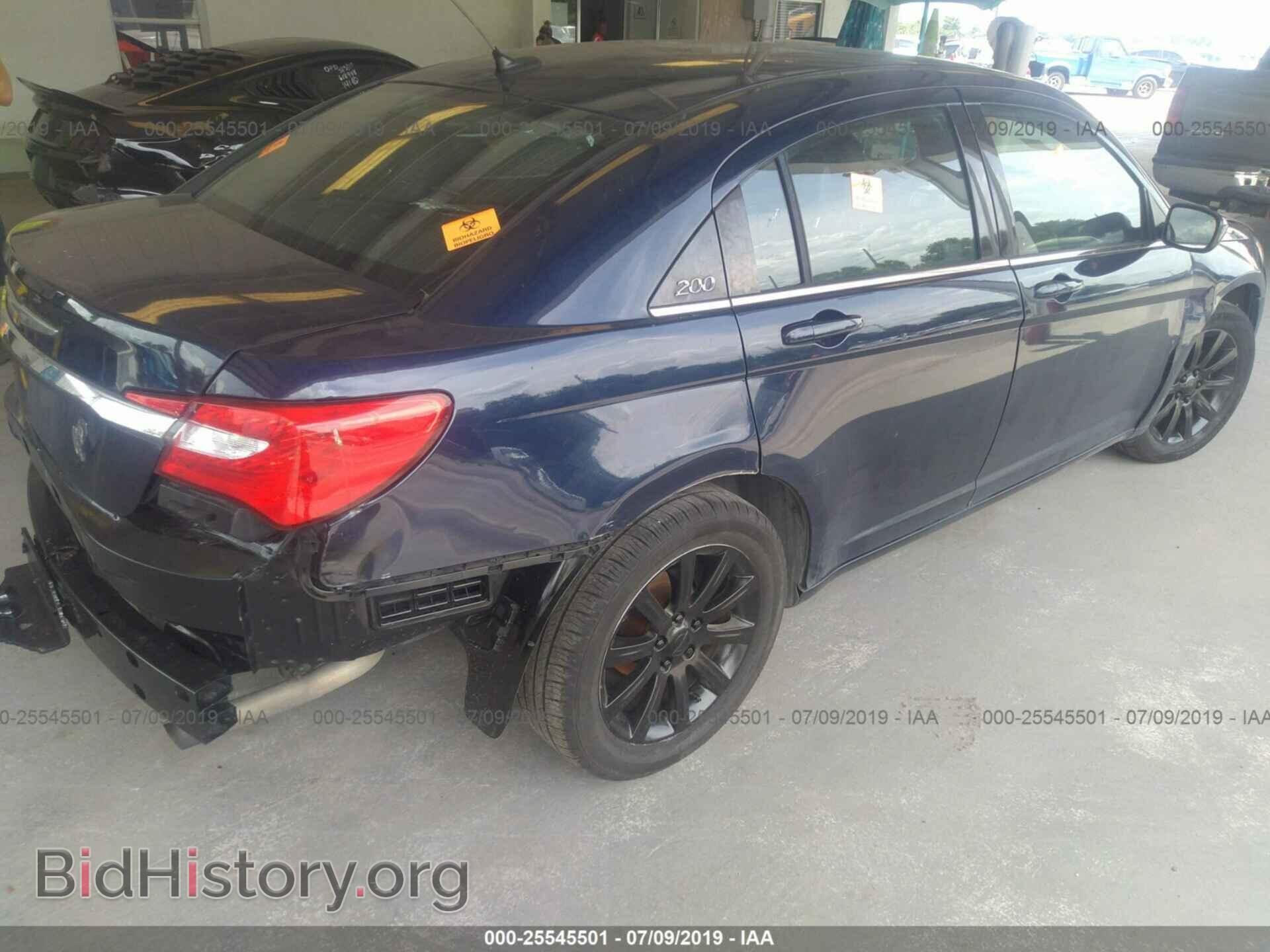 2013 CHRYSLER 200 - VIN: 1C3CCBBB6DN672026 - Фото 4