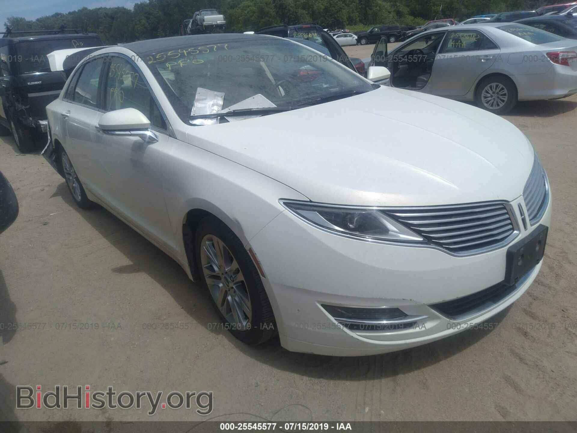 Фотография 3LN6L2G98DR814044 - LINCOLN MKZ 2013