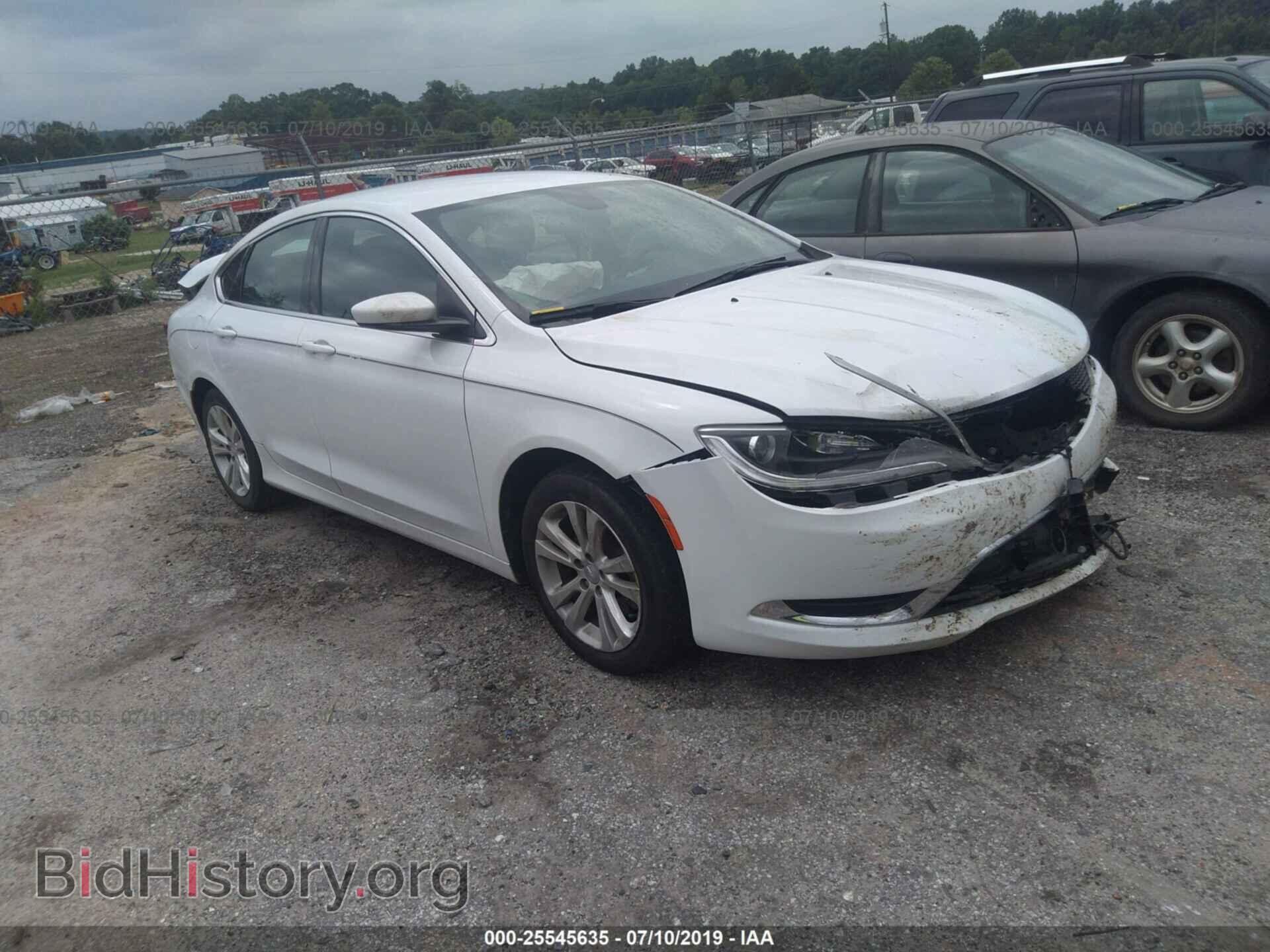 Фотография 1C3CCCAB8GN155709 - CHRYSLER 200 2016