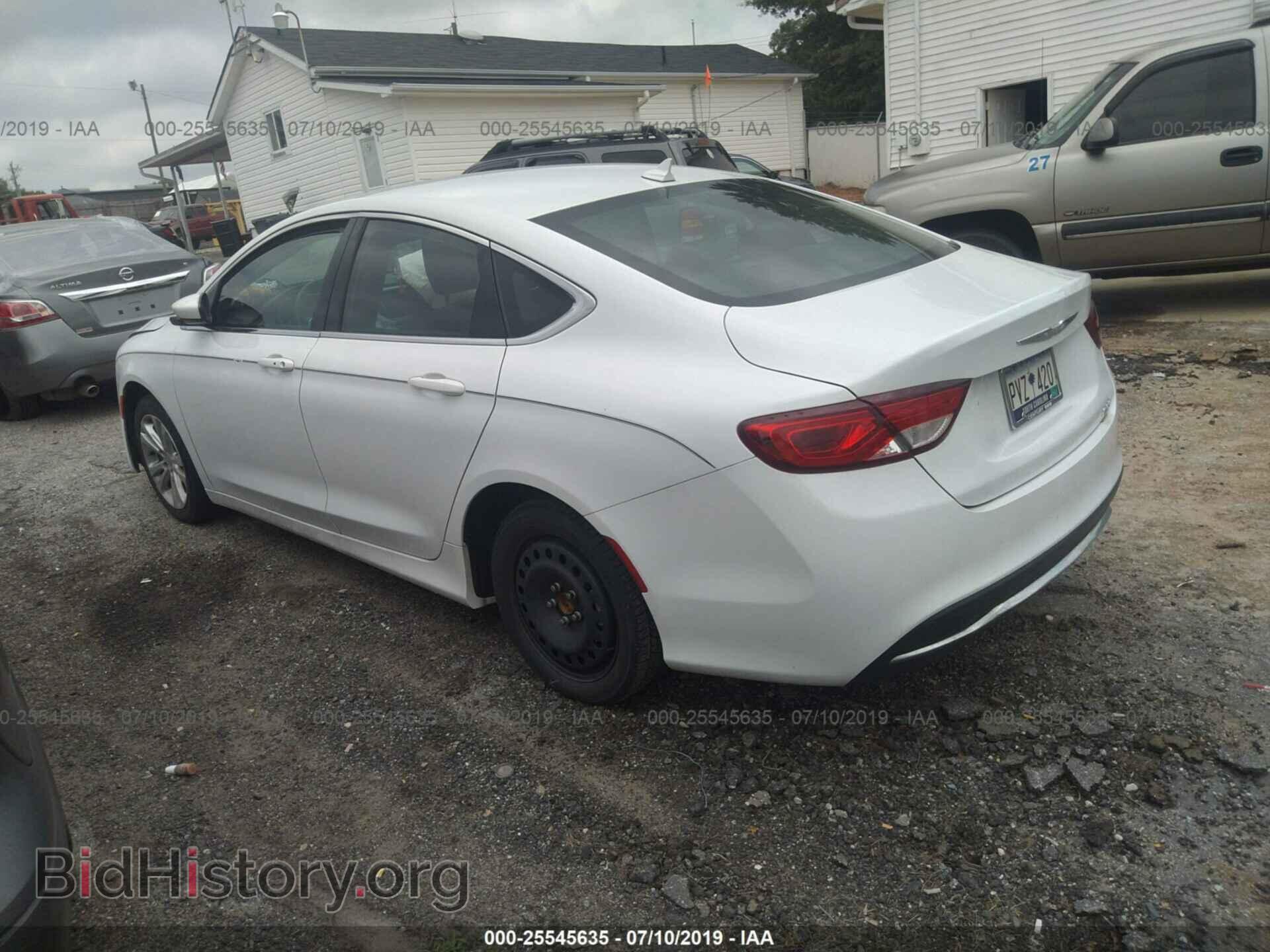 2016 CHRYSLER 200 - VIN: 1C3CCCAB8GN155709 - Фото 3