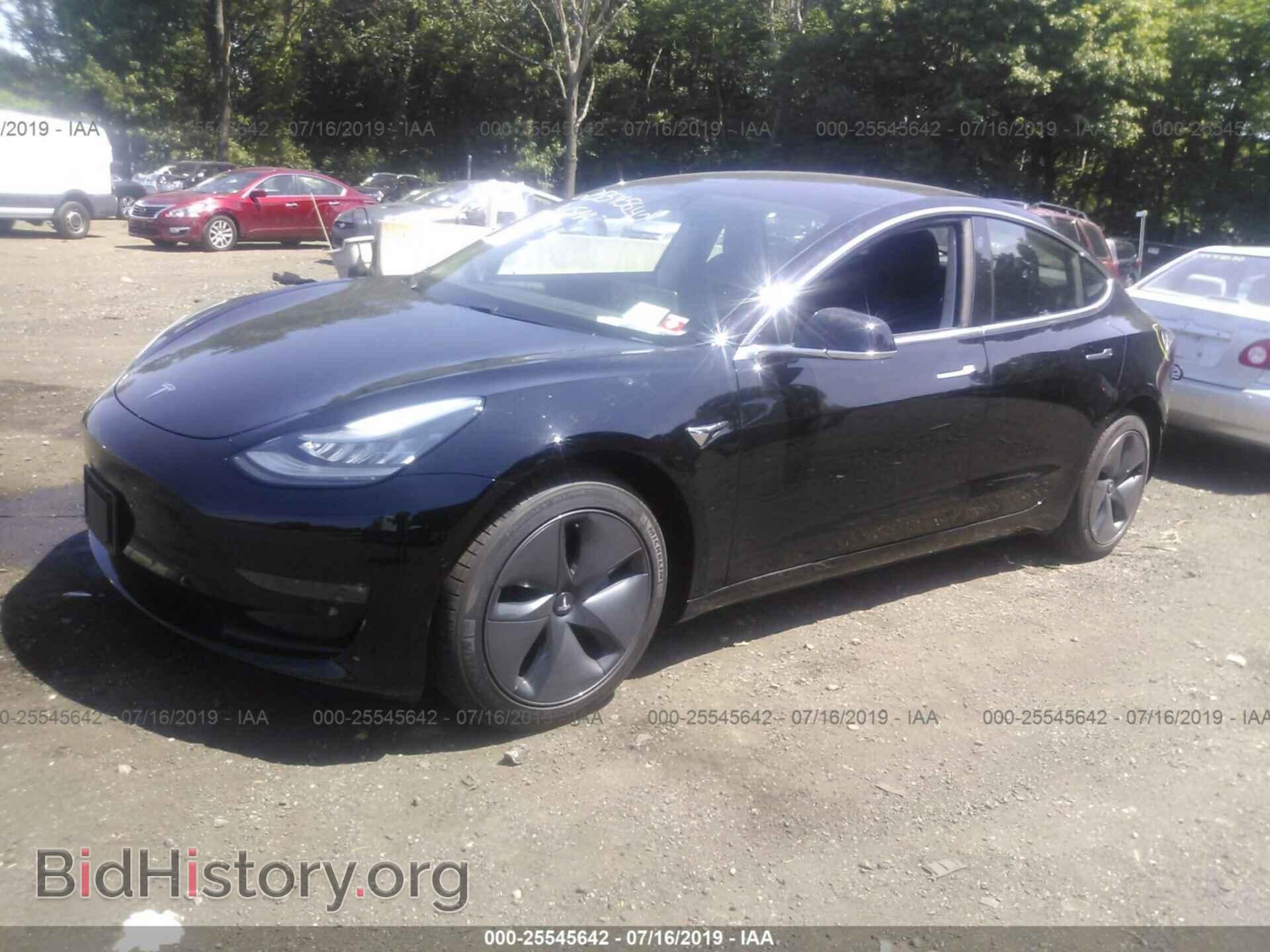 2019 TESLA MODEL 3 - VIN: 5YJ3E1EA9KF394740 - Фото 2