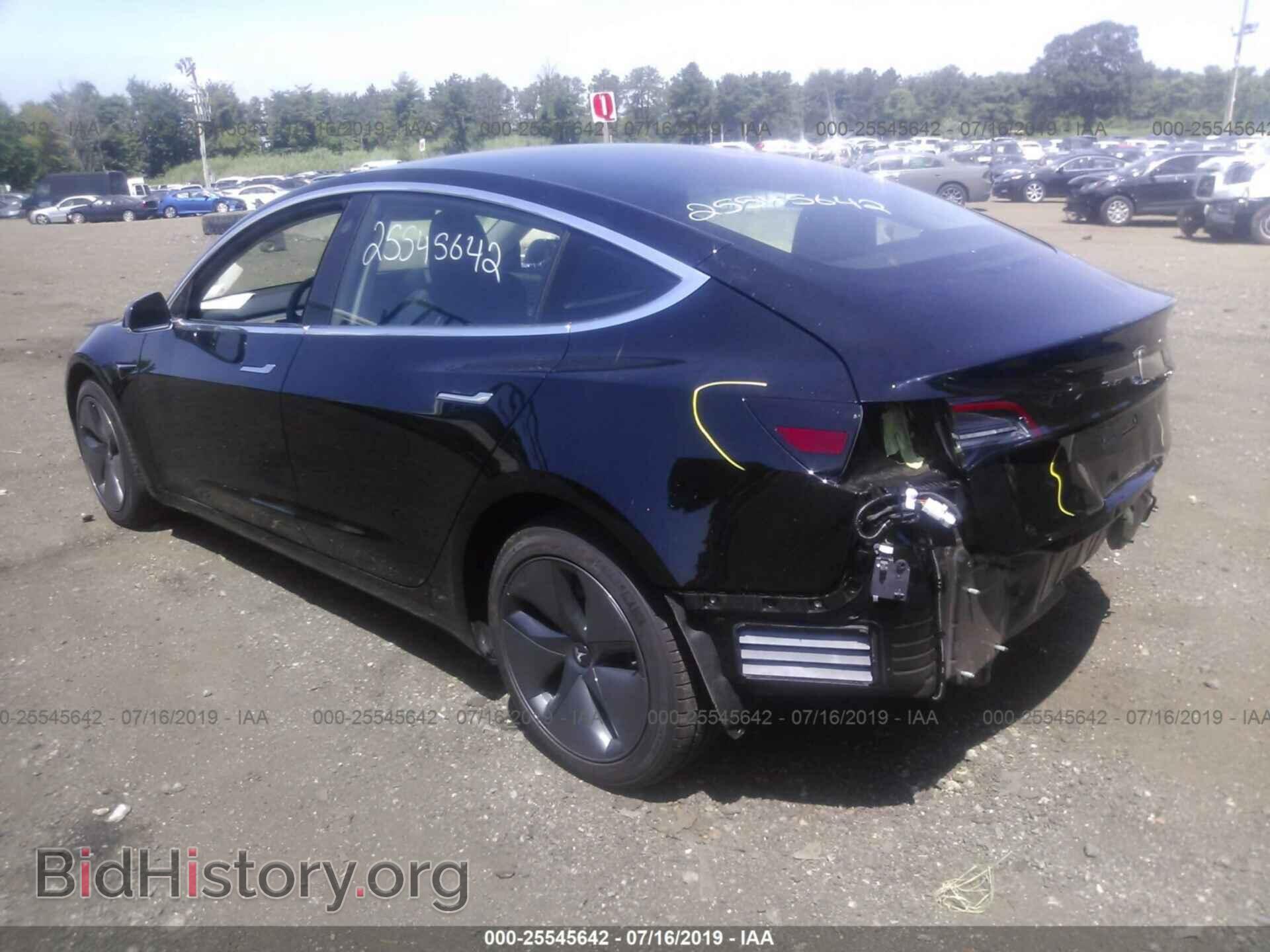 2019 TESLA MODEL 3 - VIN: 5YJ3E1EA9KF394740 - Фото 3