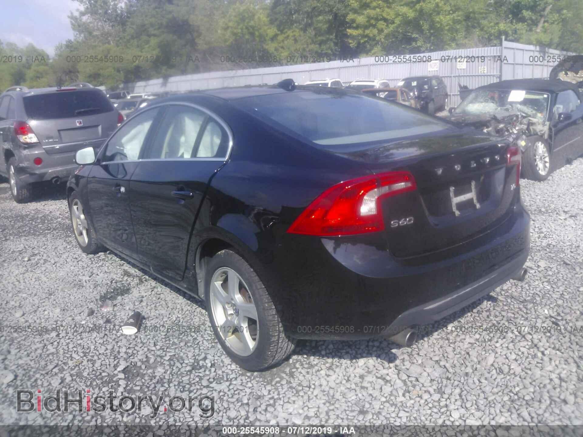 2013 VOLVO S60 - VIN: YV1612FS1D2232008 - Фото 3