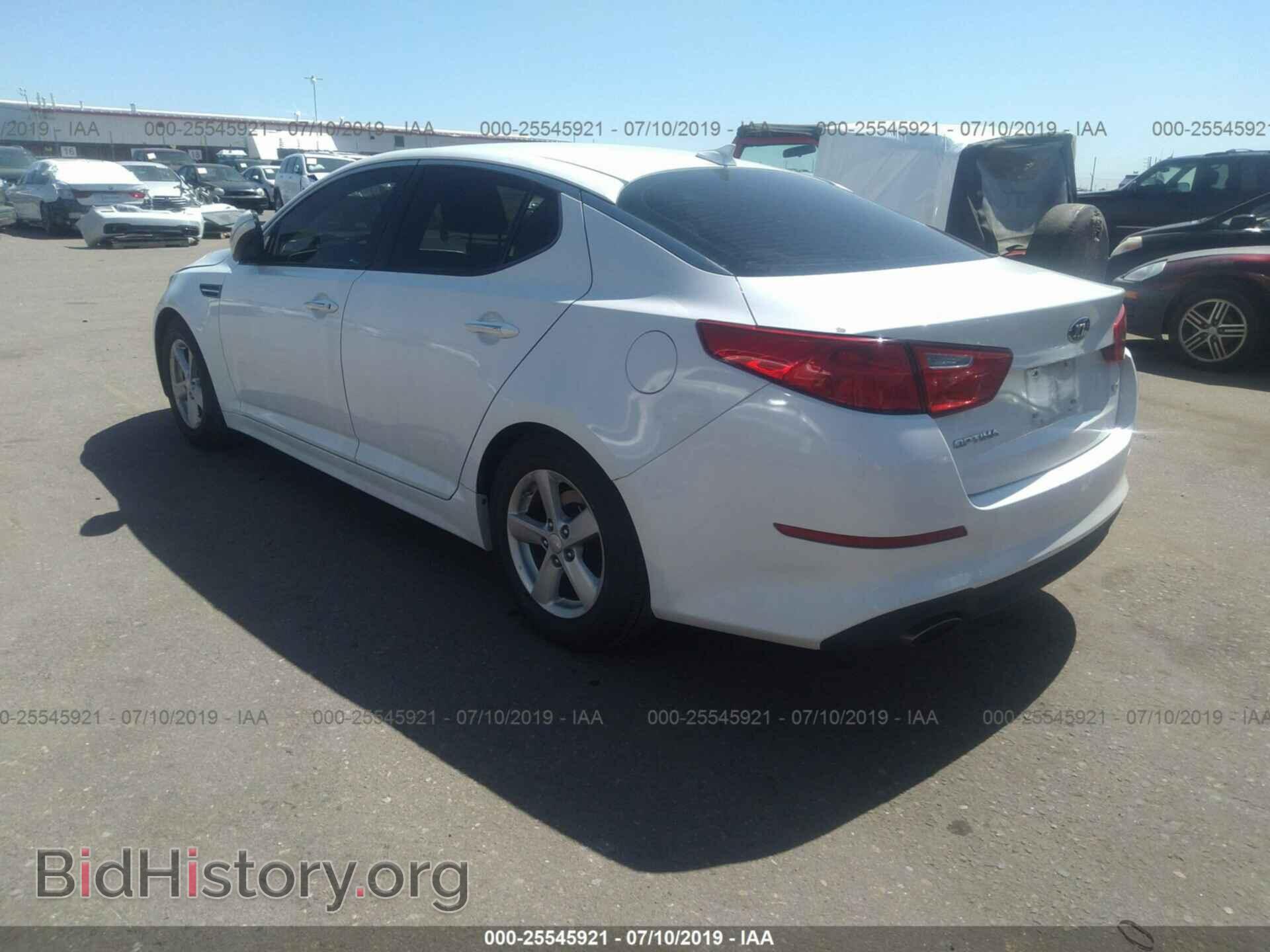2014 KIA OPTIMA - VIN: 5XXGM4A76EG260852 - Фото 3