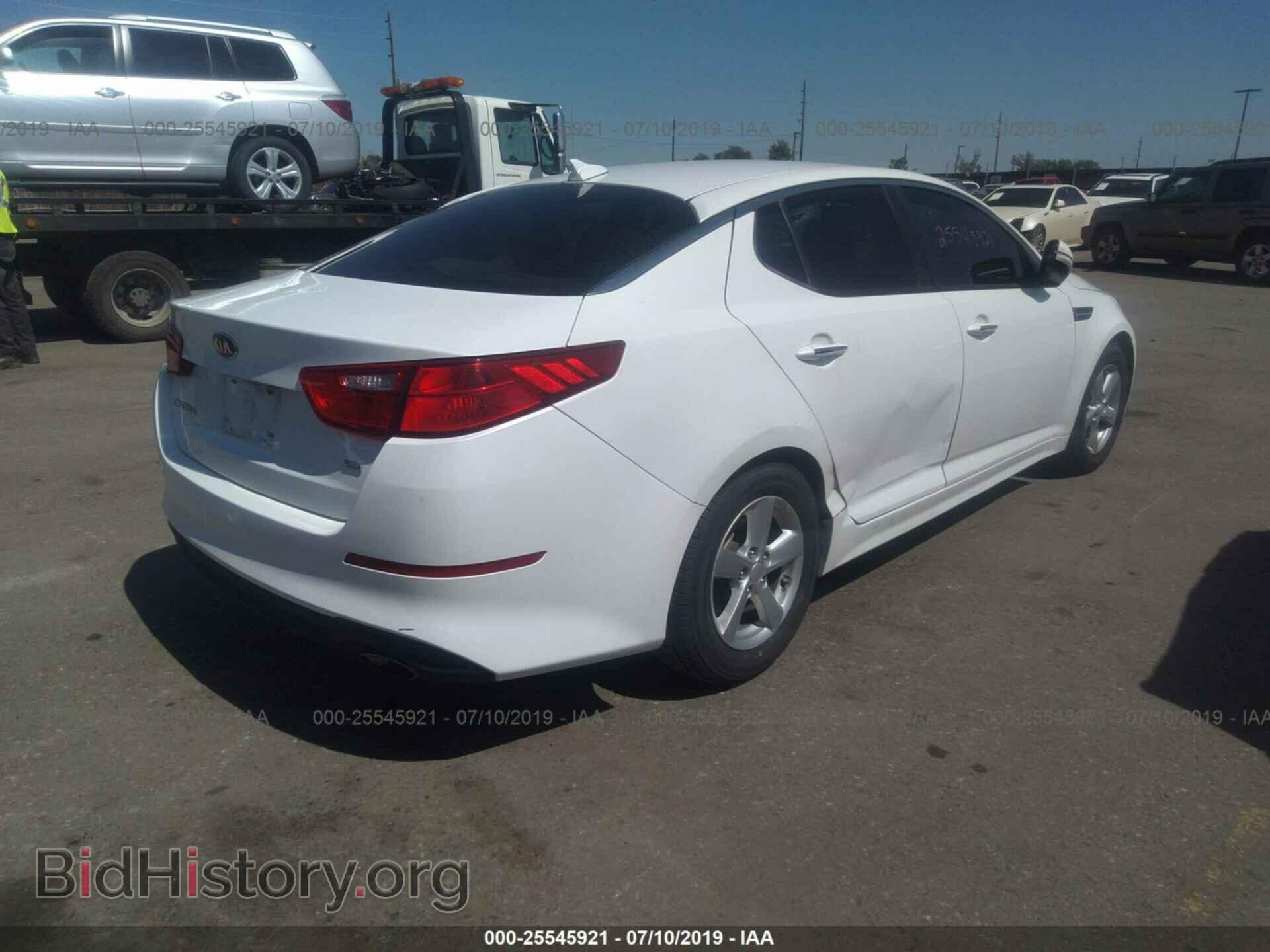 2014 KIA OPTIMA - VIN: 5XXGM4A76EG260852 - Фото 4