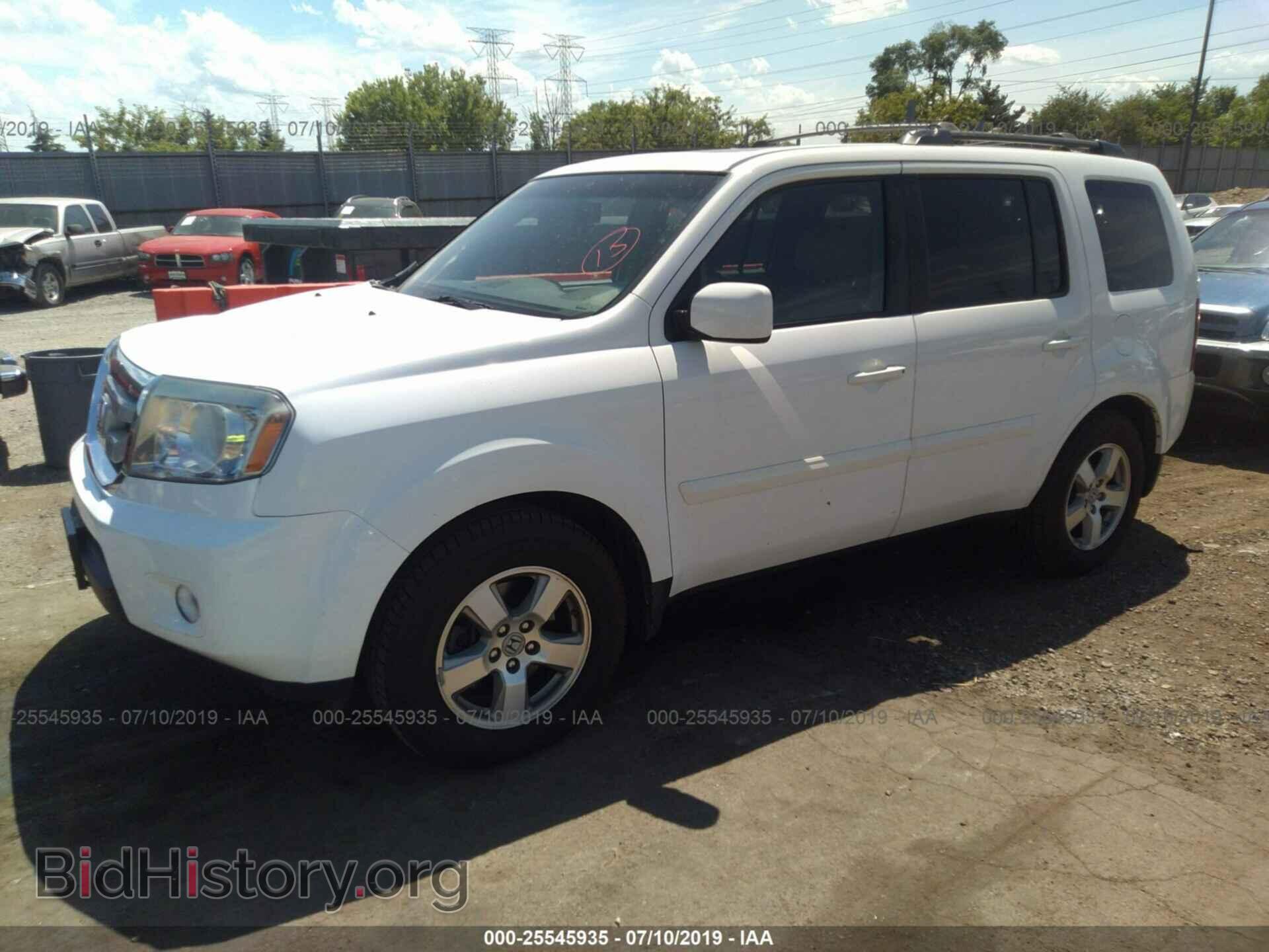 2011 HONDA PILOT - VIN: 5FNYF4H62BB062828 - Фото 2
