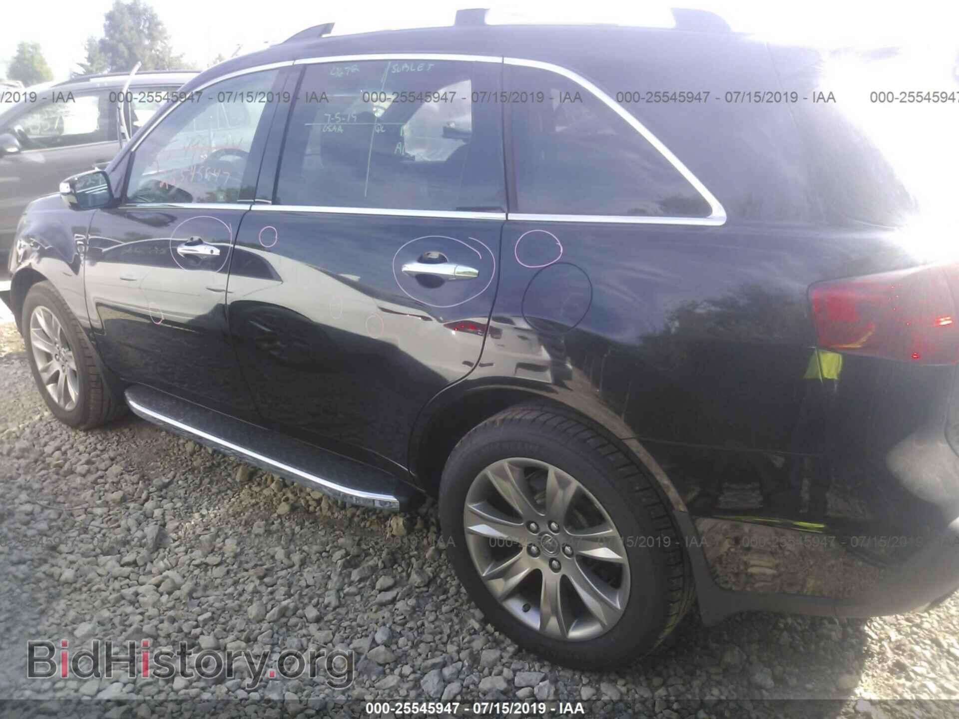 2012 ACURA MDX - VIN: 2HNYD2H6XCH512290 - Фото 3