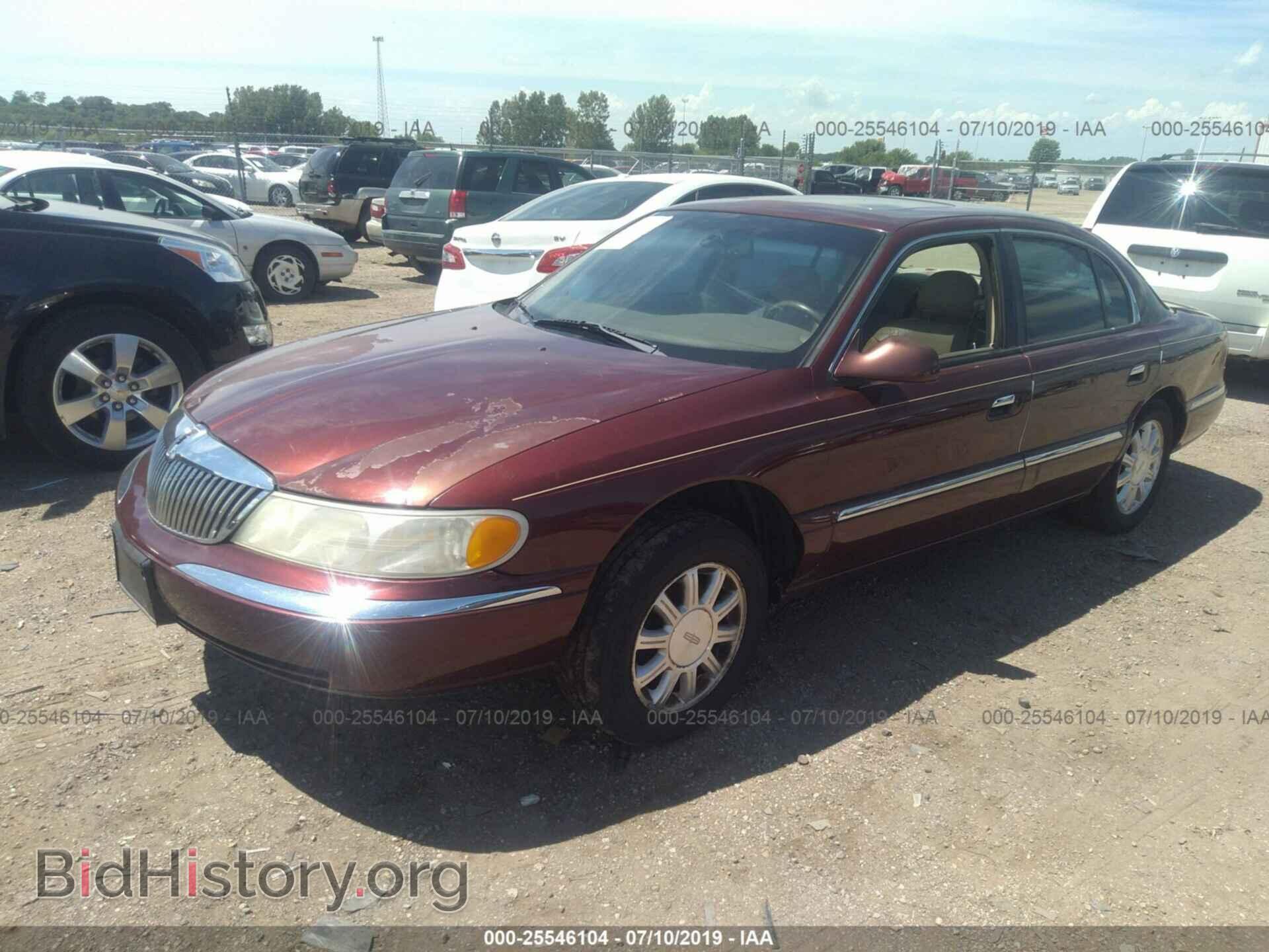 2001 LINCOLN CONTINENTAL - VIN: 1LNHM97V21Y720475 - Фото 2
