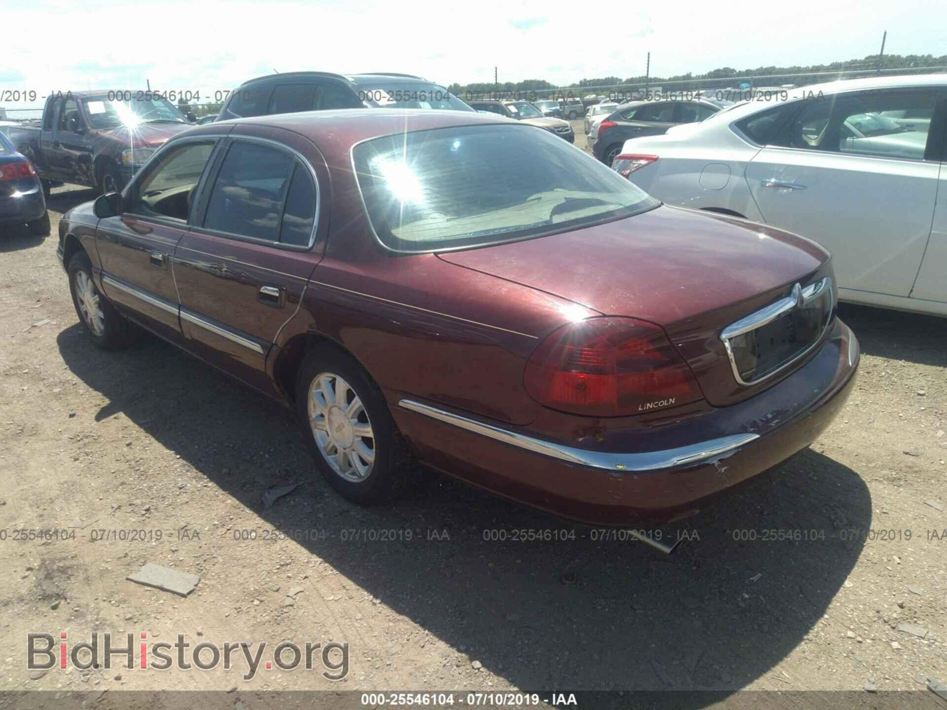2001 LINCOLN CONTINENTAL - VIN: 1LNHM97V21Y720475 - Фото 3