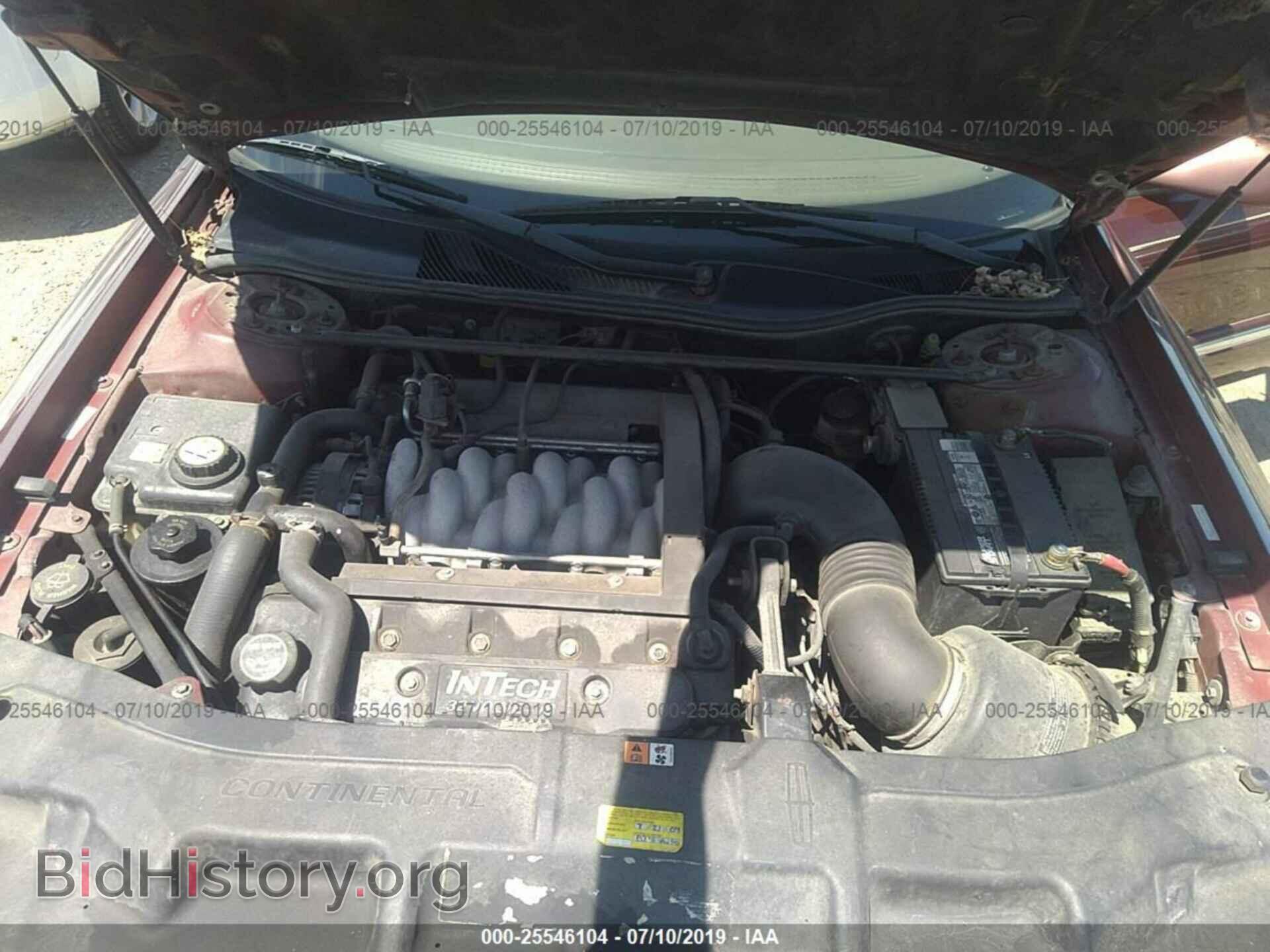 2001 LINCOLN CONTINENTAL - VIN: 1LNHM97V21Y720475 - Фото 10