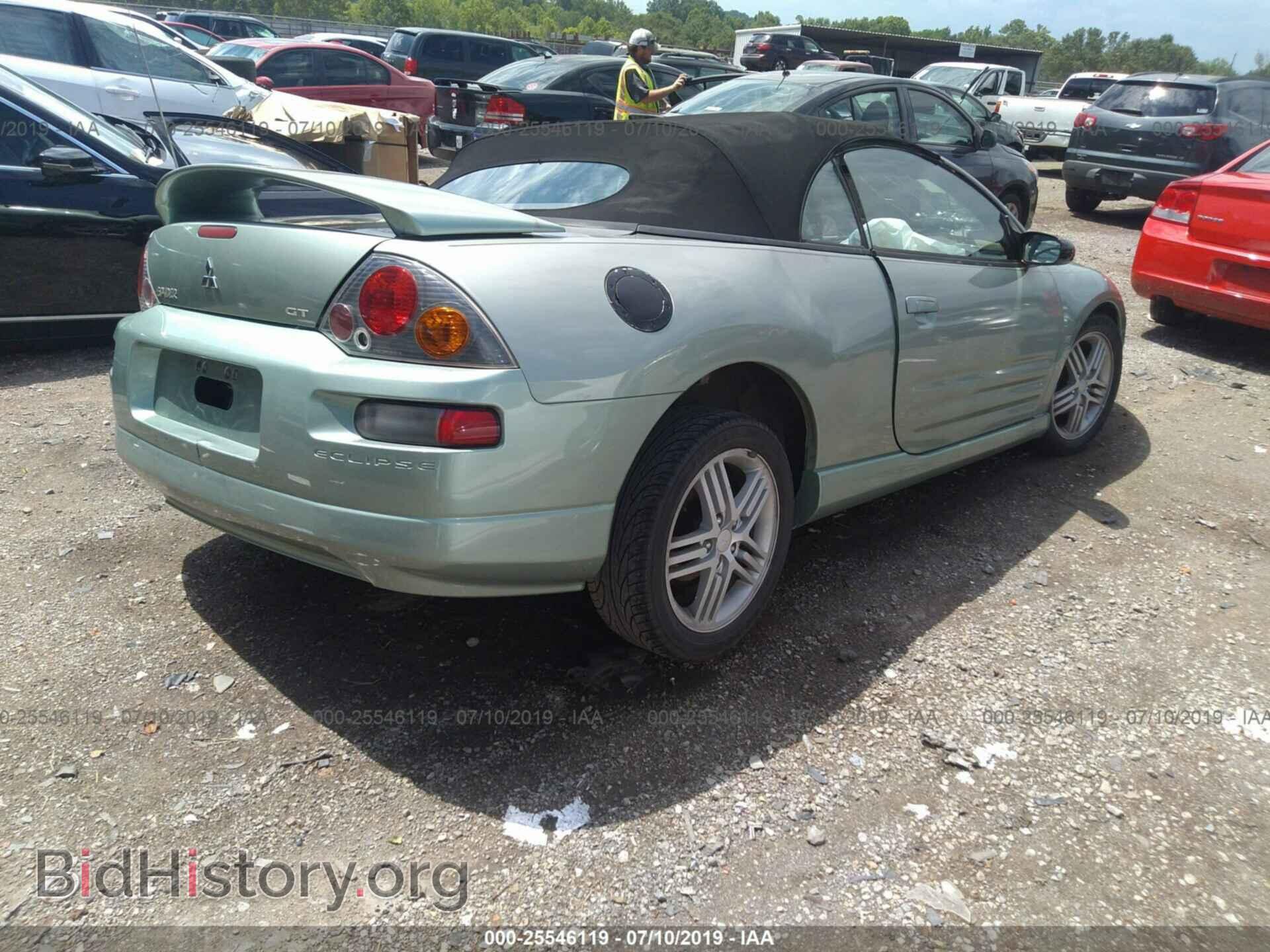 2003 MITSUBISHI ECLIPSE - VIN: 4A3AE55H43E111897 - Фото 4