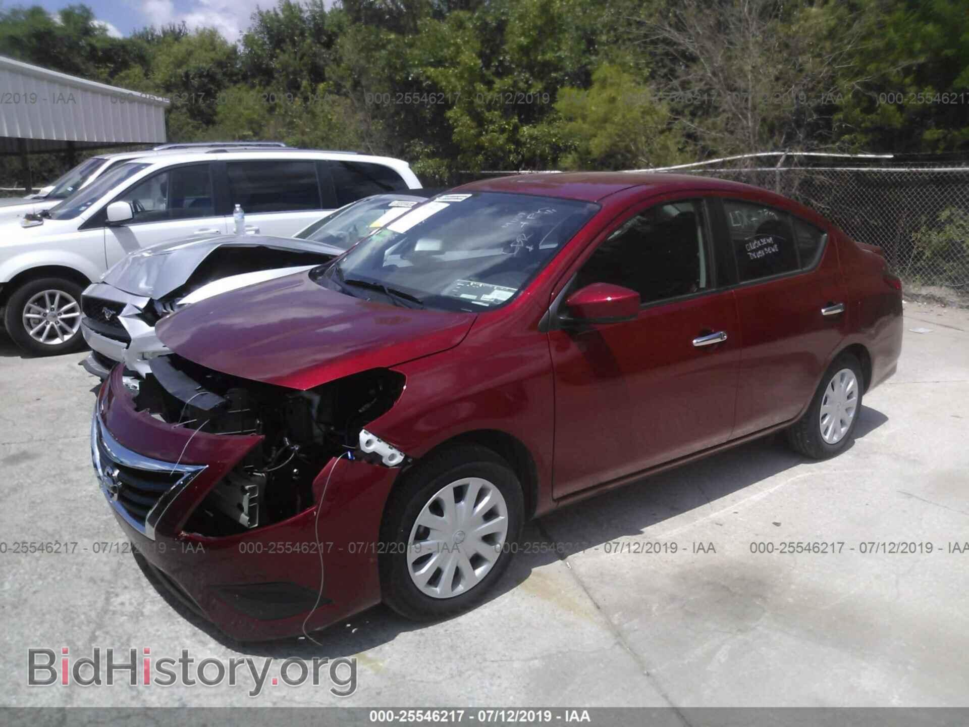 2019 NISSAN VERSA - VIN: 3N1CN7AP3KL805292 - Фото 2