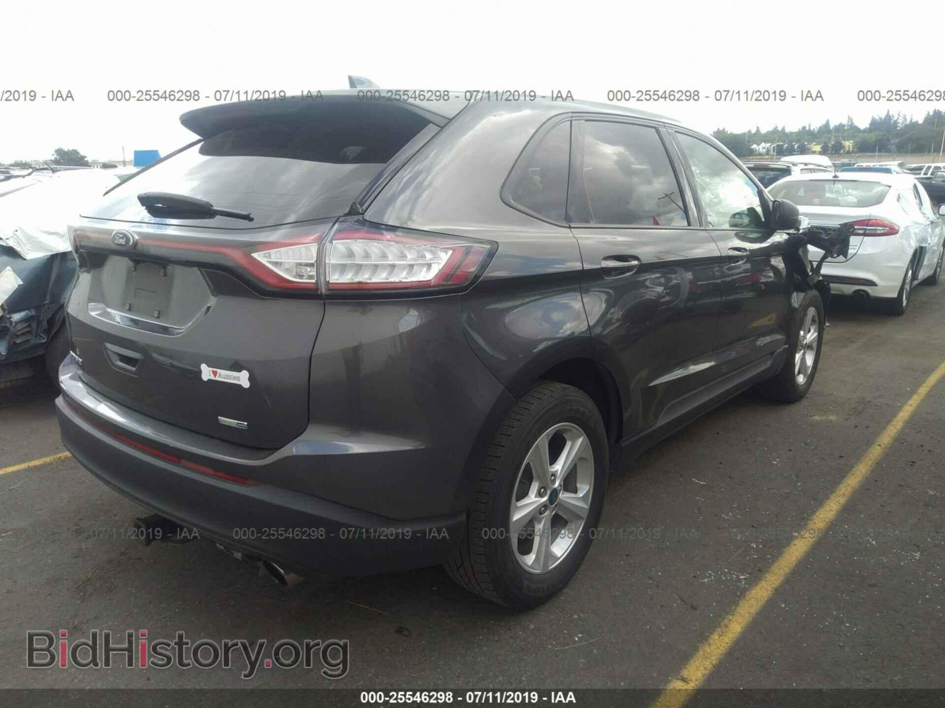 2017 FORD EDGE - VIN: 2FMPK4G93HBB82285 - Фото 4