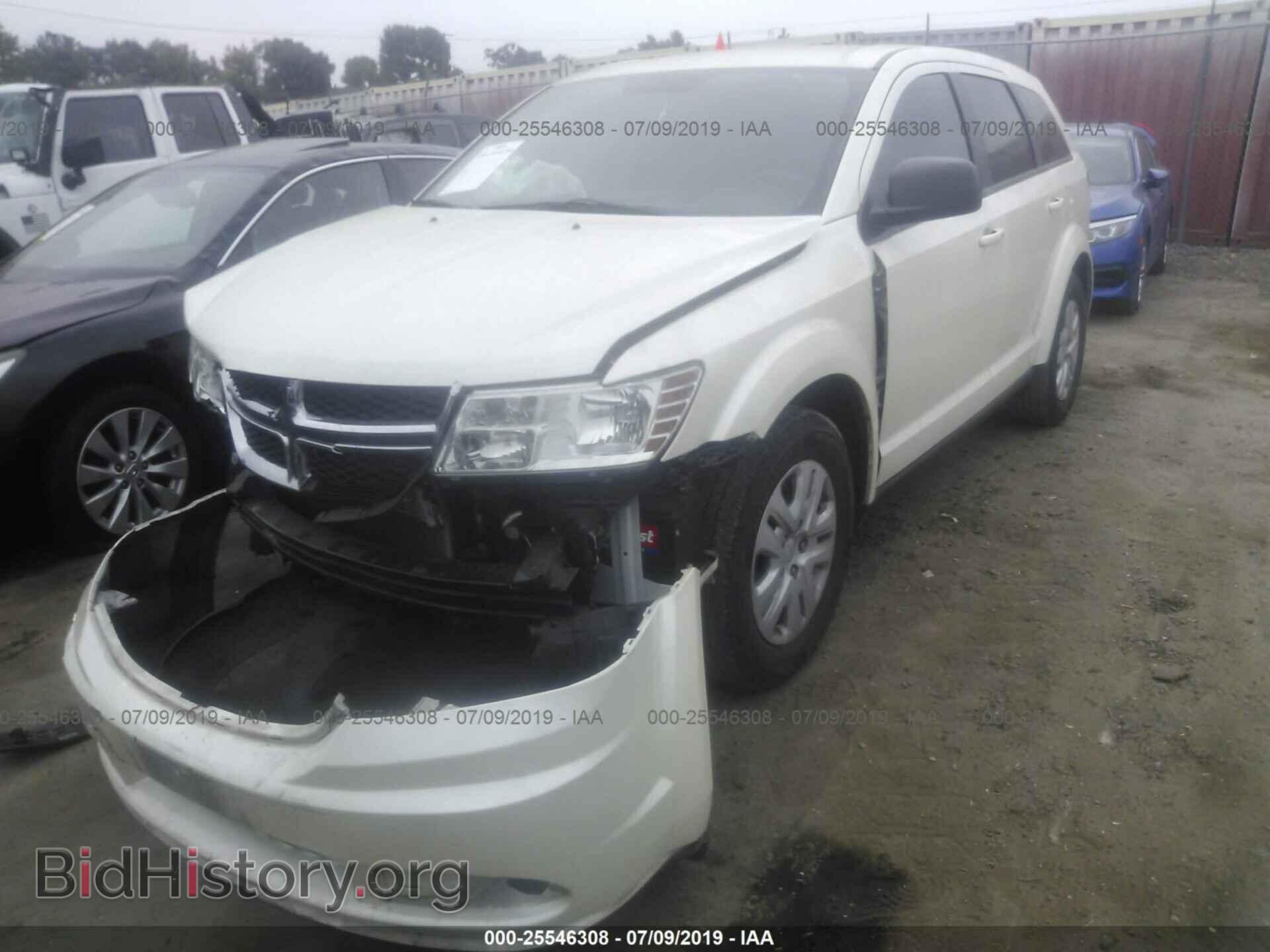 2015 DODGE JOURNEY - VIN: 3C4PDCAB5FT592267 - Фото 2