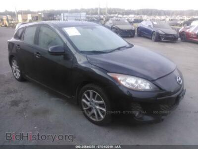2012 Mazda 3 S, black — VIN JM1BL1L52C1503198, IAAI