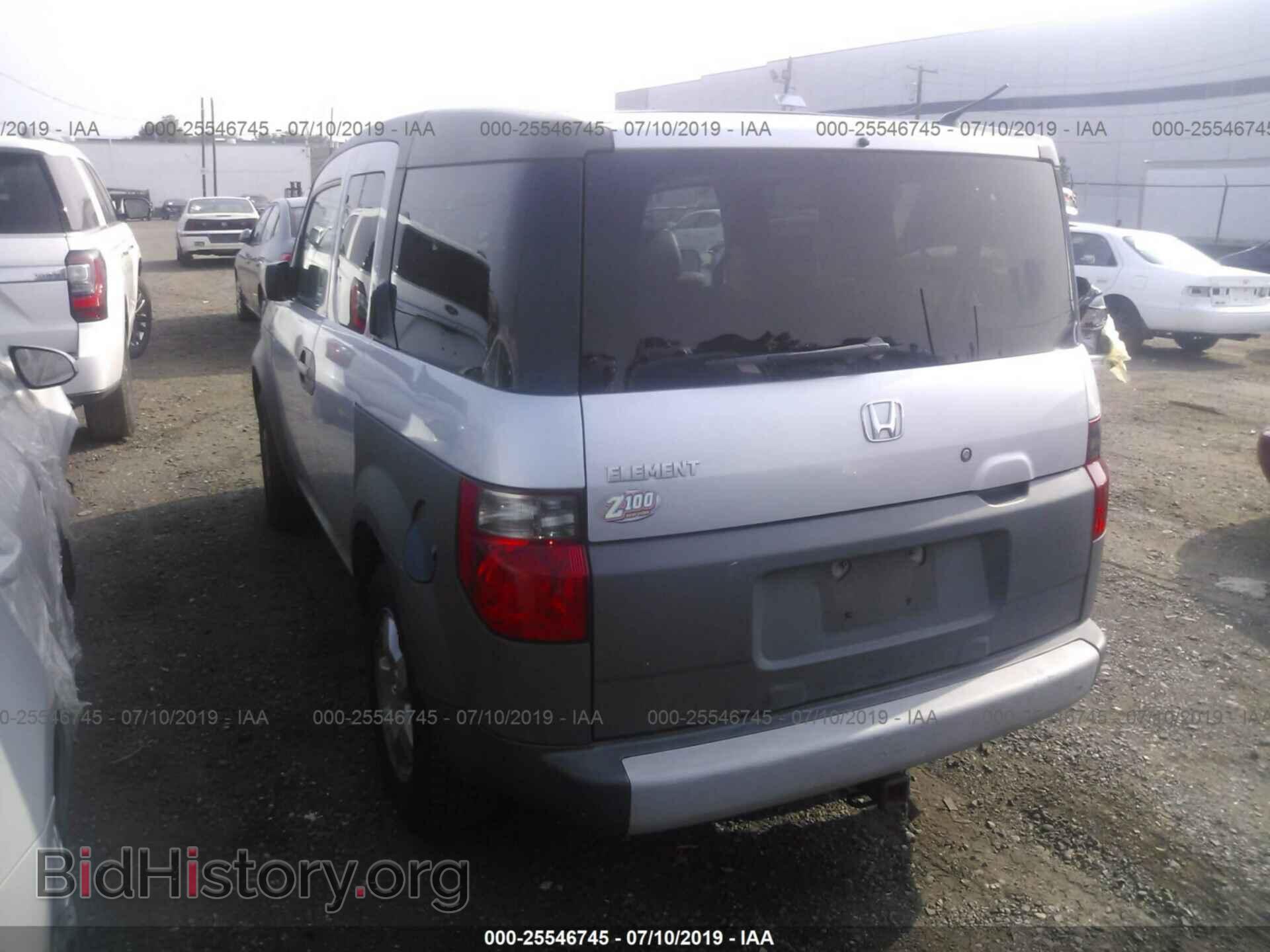 2004 HONDA ELEMENT - VIN: 5J6YH28584L011821 - Фото 3