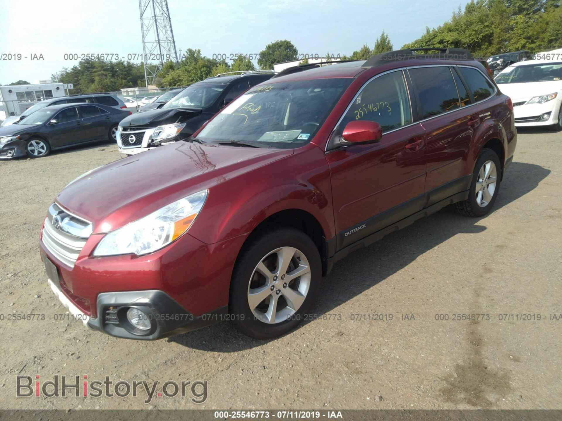 2014 SUBARU OUTBACK - VIN: 4S4BRBMC8E3303009 - Фото 2