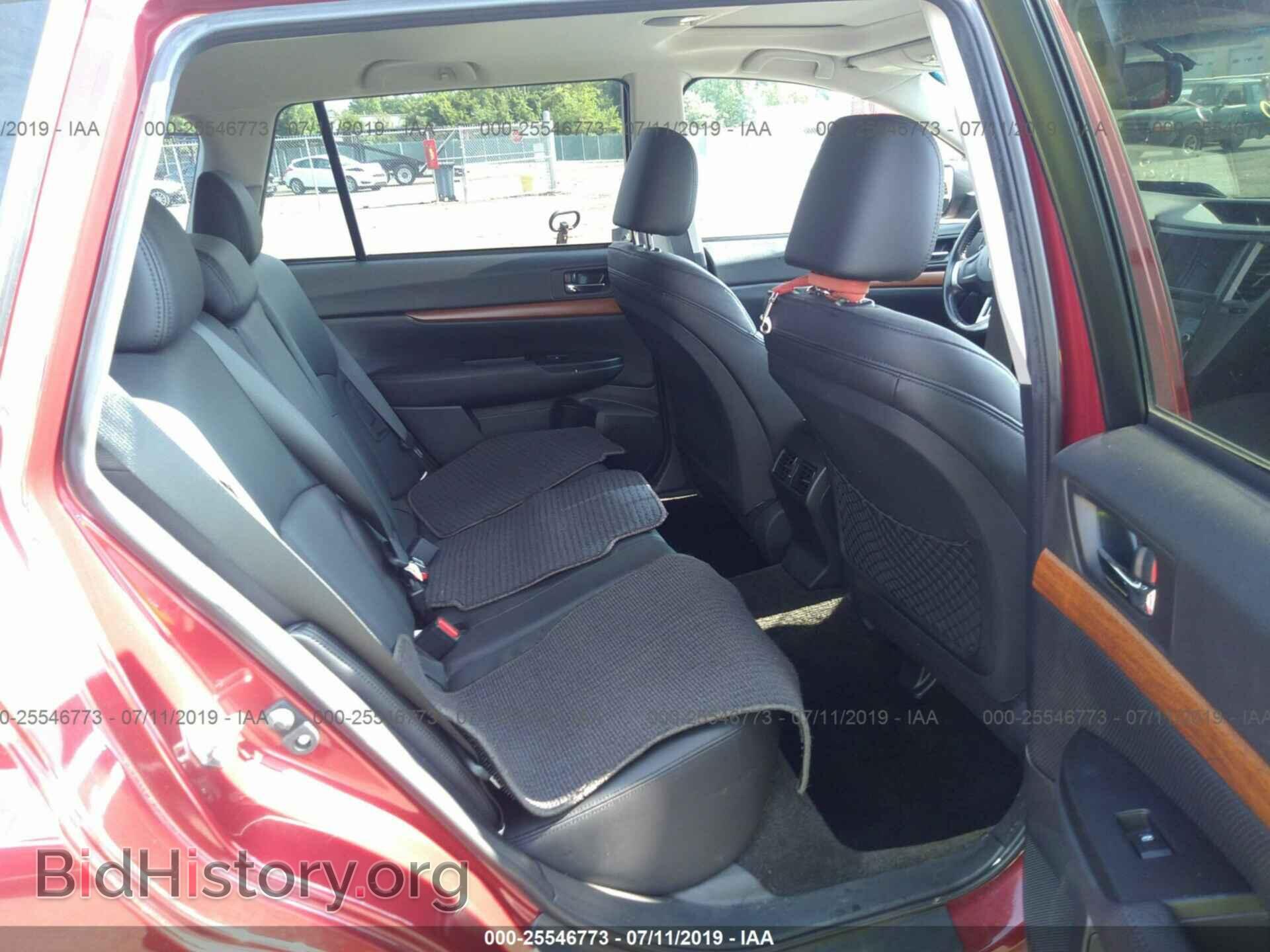2014 SUBARU OUTBACK - VIN: 4S4BRBMC8E3303009 - Фото 8
