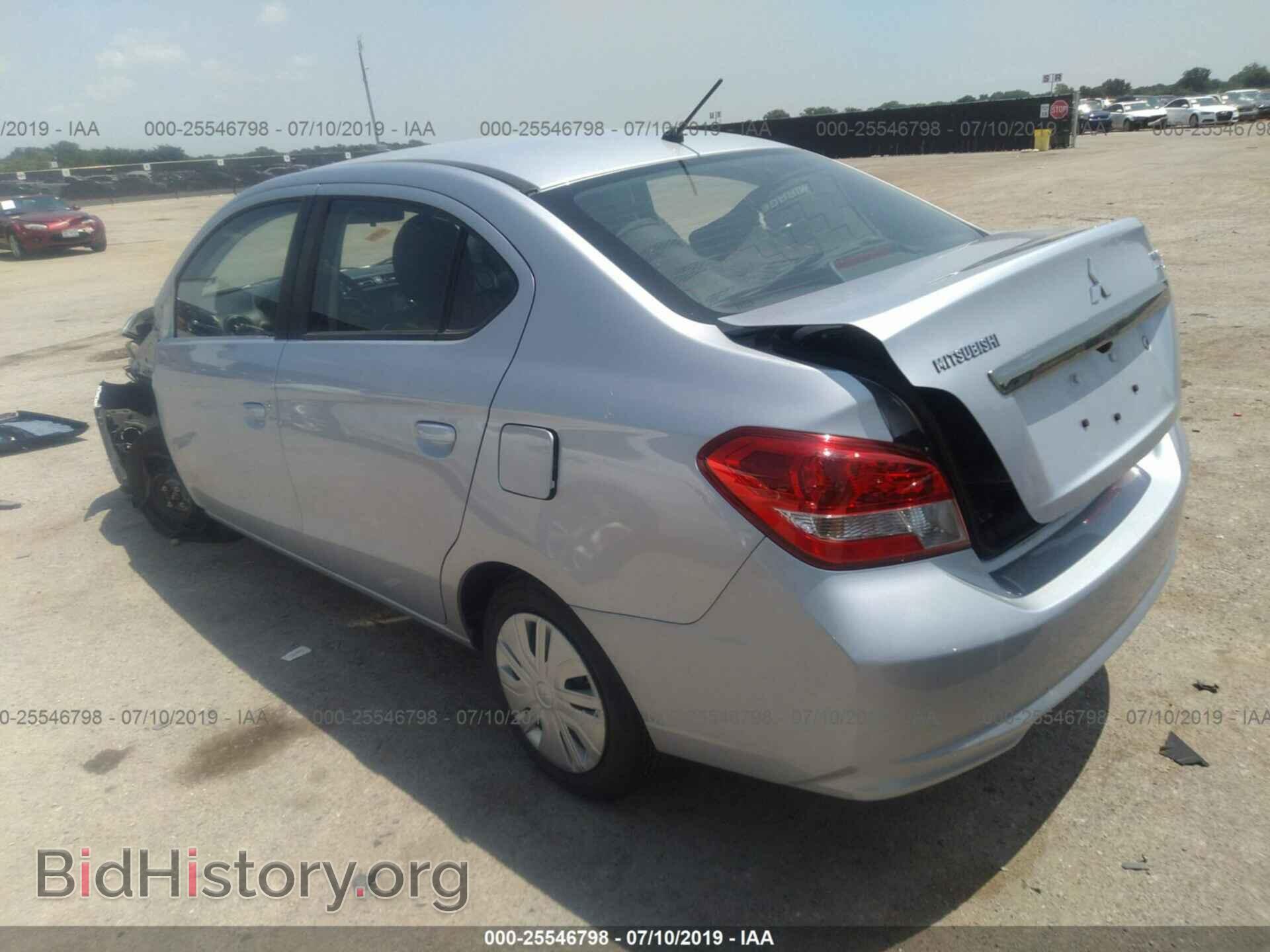 2019 MITSUBISHI MIRAGE - VIN: ML32F3FJ7KHF00546 - Фото 3