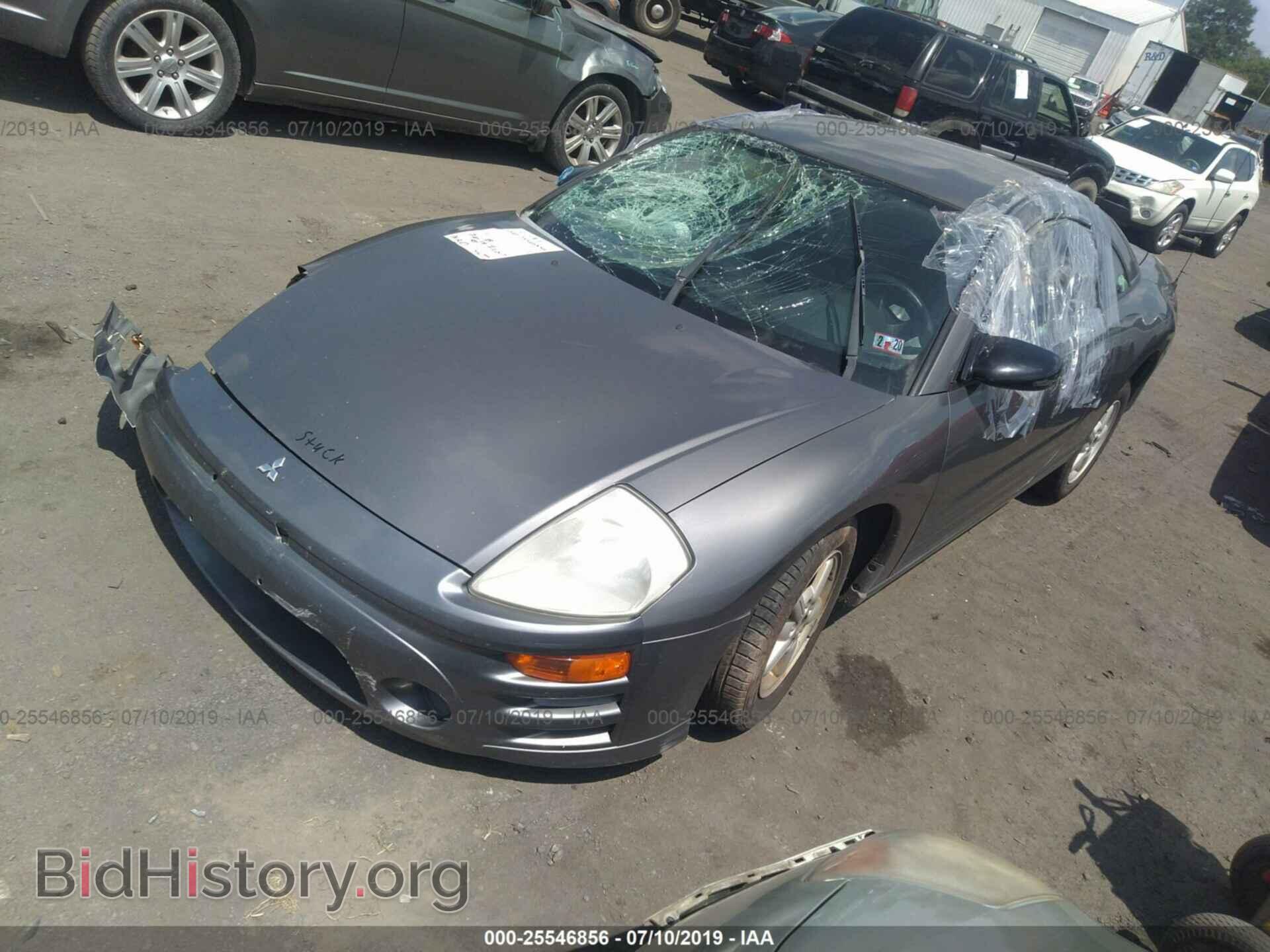 2003 MITSUBISHI ECLIPSE - VIN: 4A3AC34G63E016941 - Фото 2