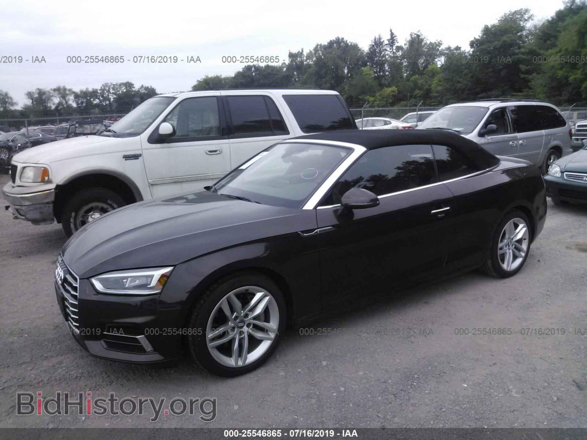 2019 AUDI A5 - VIN: WAUYNGF58KN005515 - Фото 2