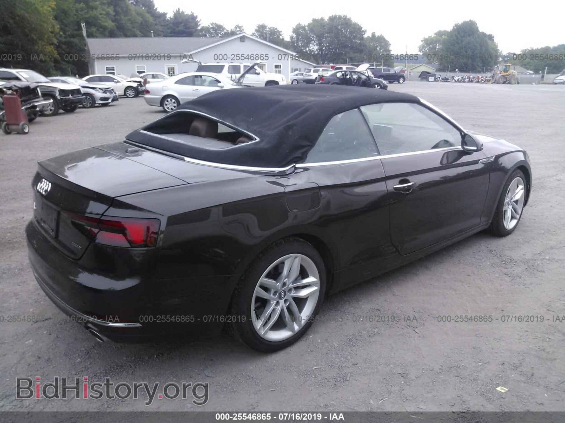2019 AUDI A5 - VIN: WAUYNGF58KN005515 - Фото 4