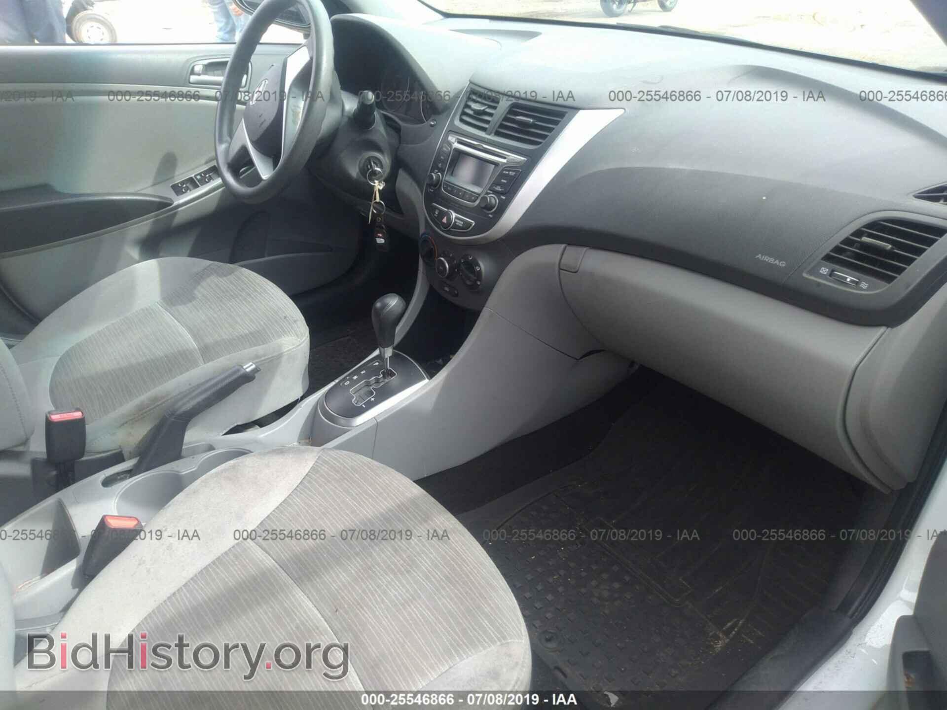 2016 HYUNDAI ACCENT - VIN: KMHCT4AE1GU161719 - Фото 5